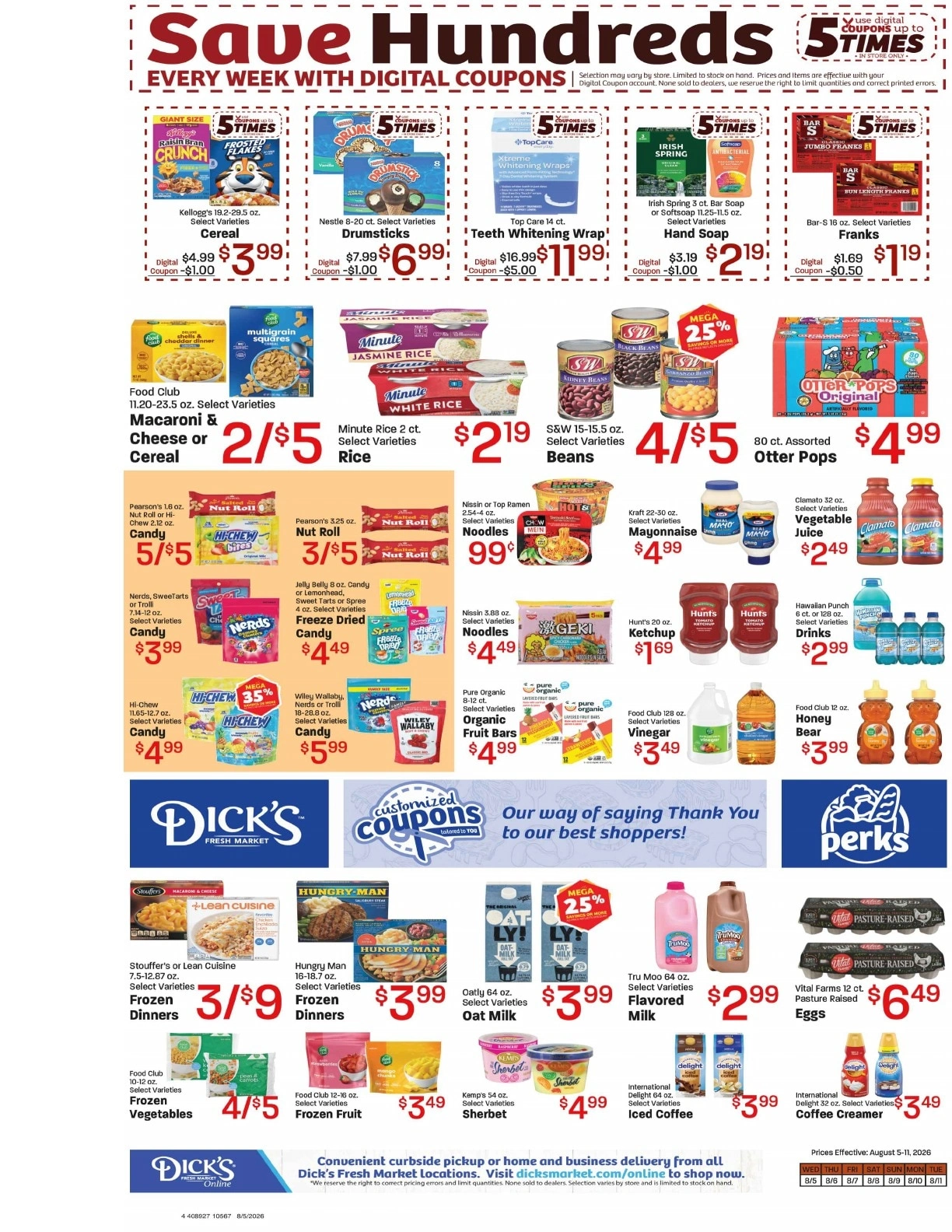 Dick's Market flyer page 4