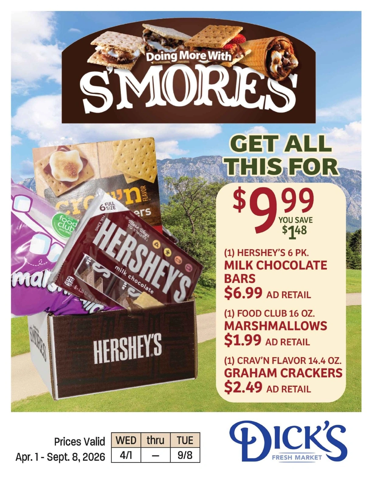 Dick's Market flyer page 1