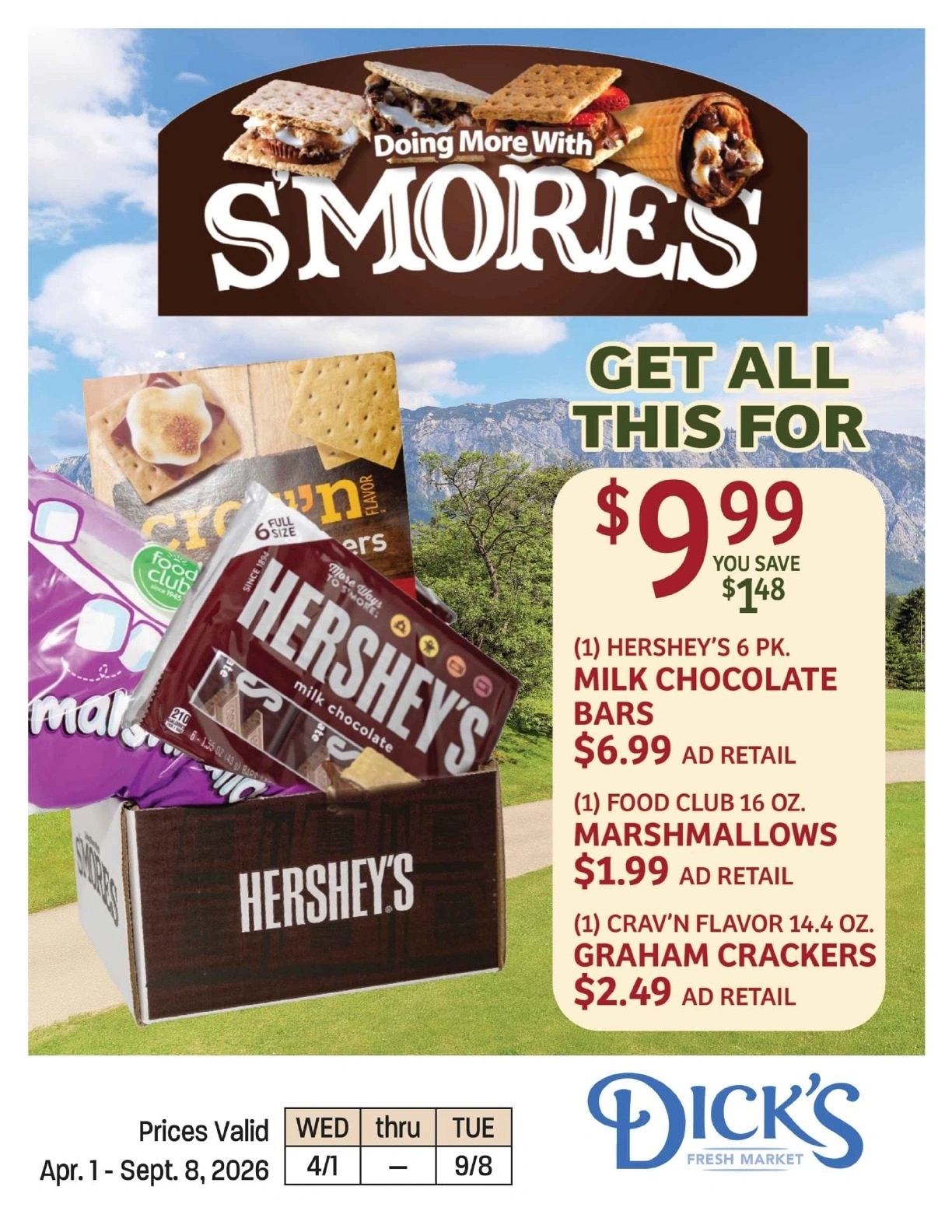 Dick's Market flyer page 1
