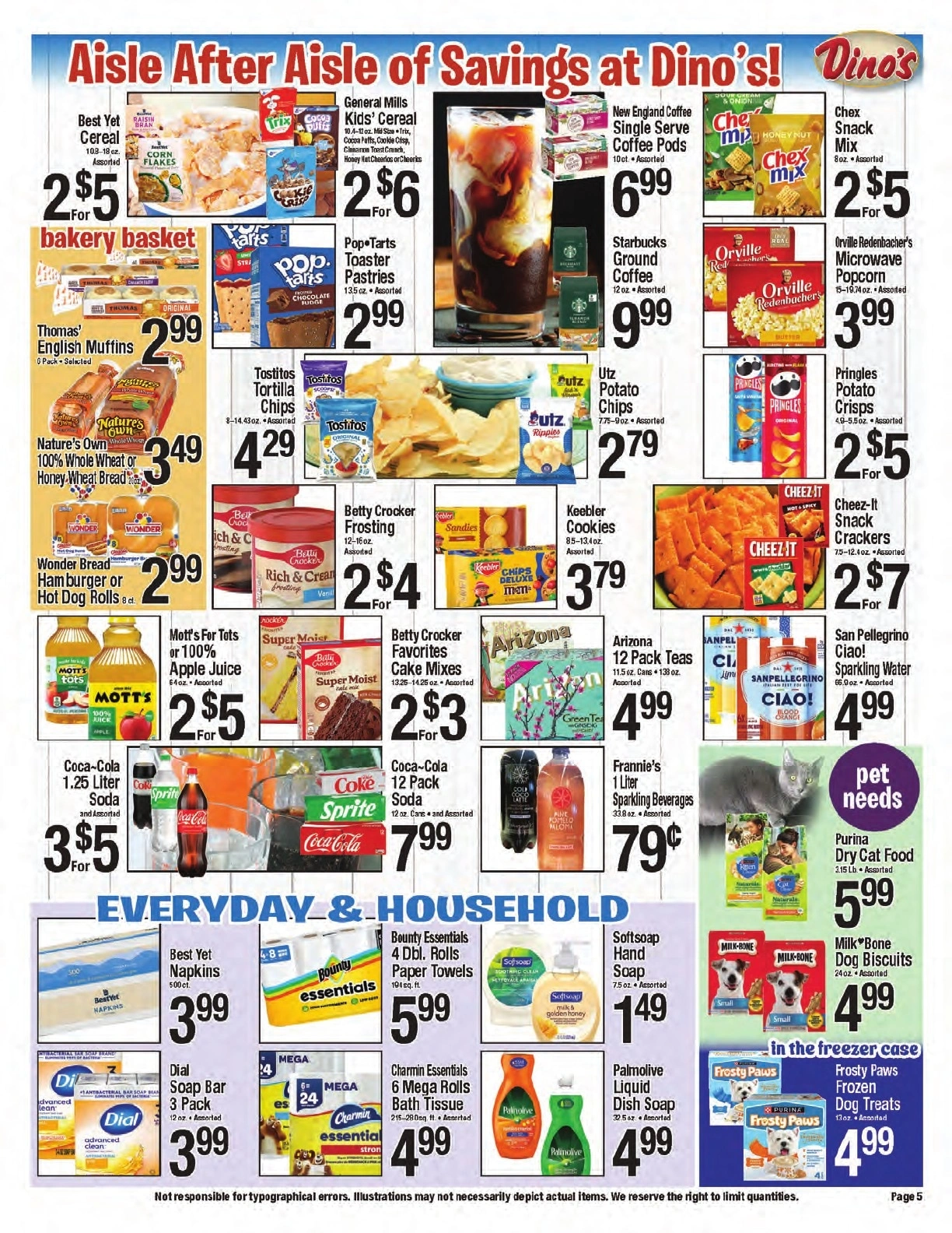 Dino's Park-n-Shop flyer page 5
