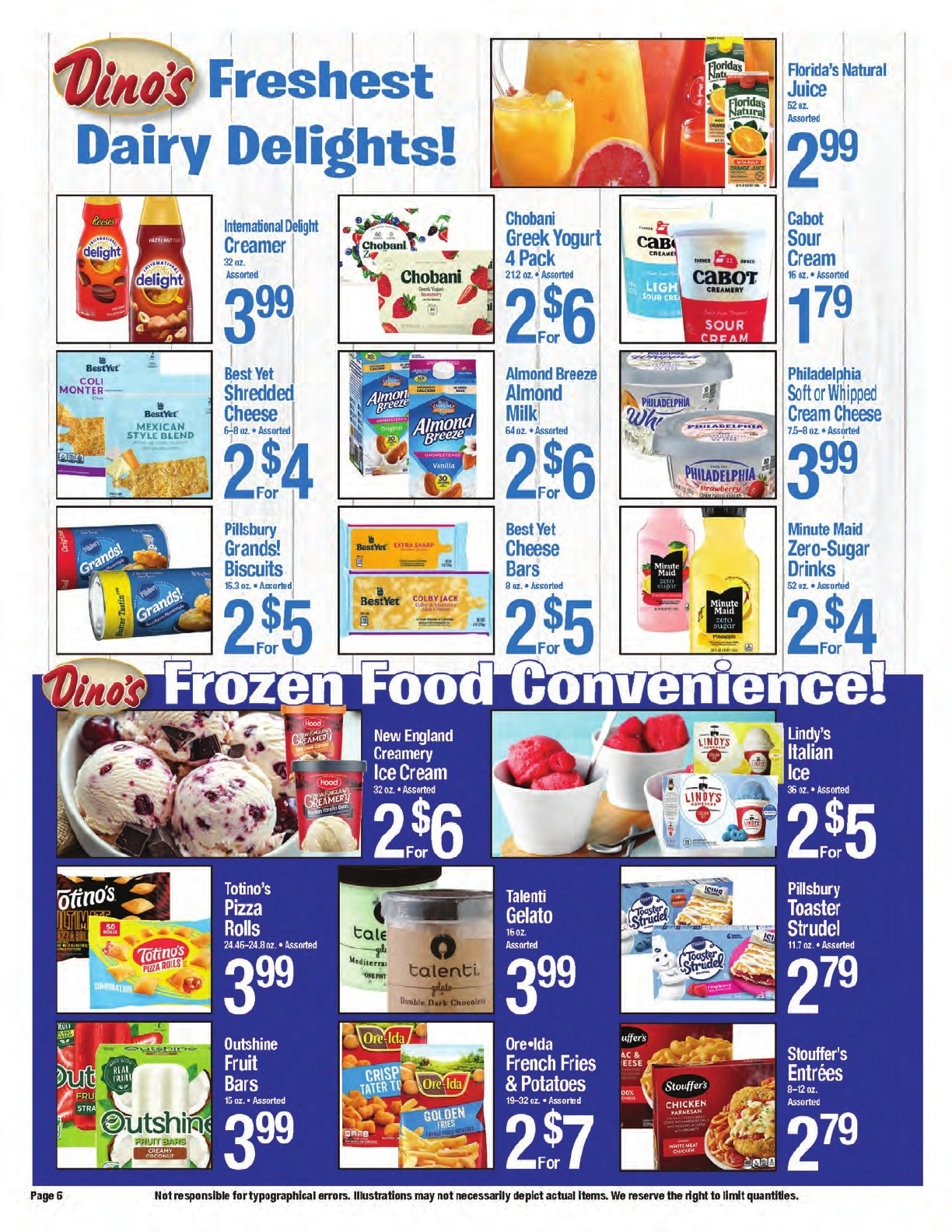 Dino's Park-n-Shop flyer page 6