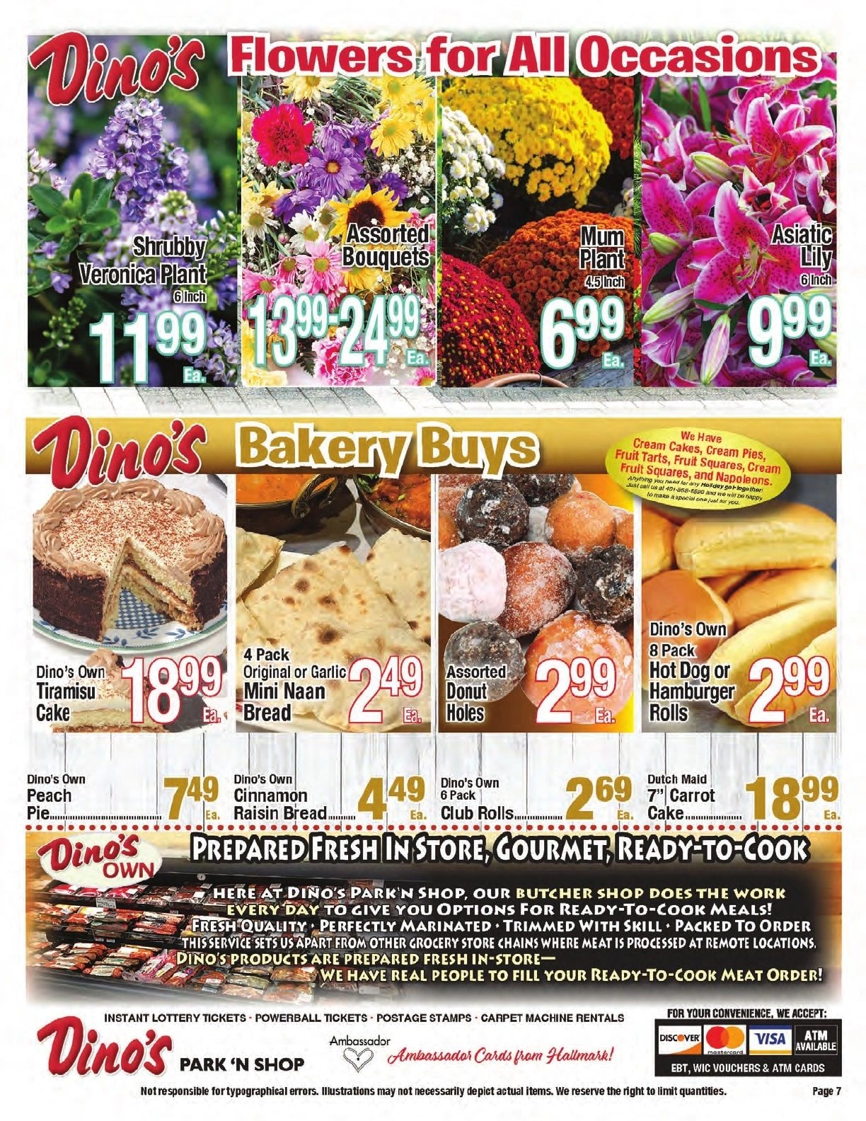 Dino's Park-n-Shop flyer page 7