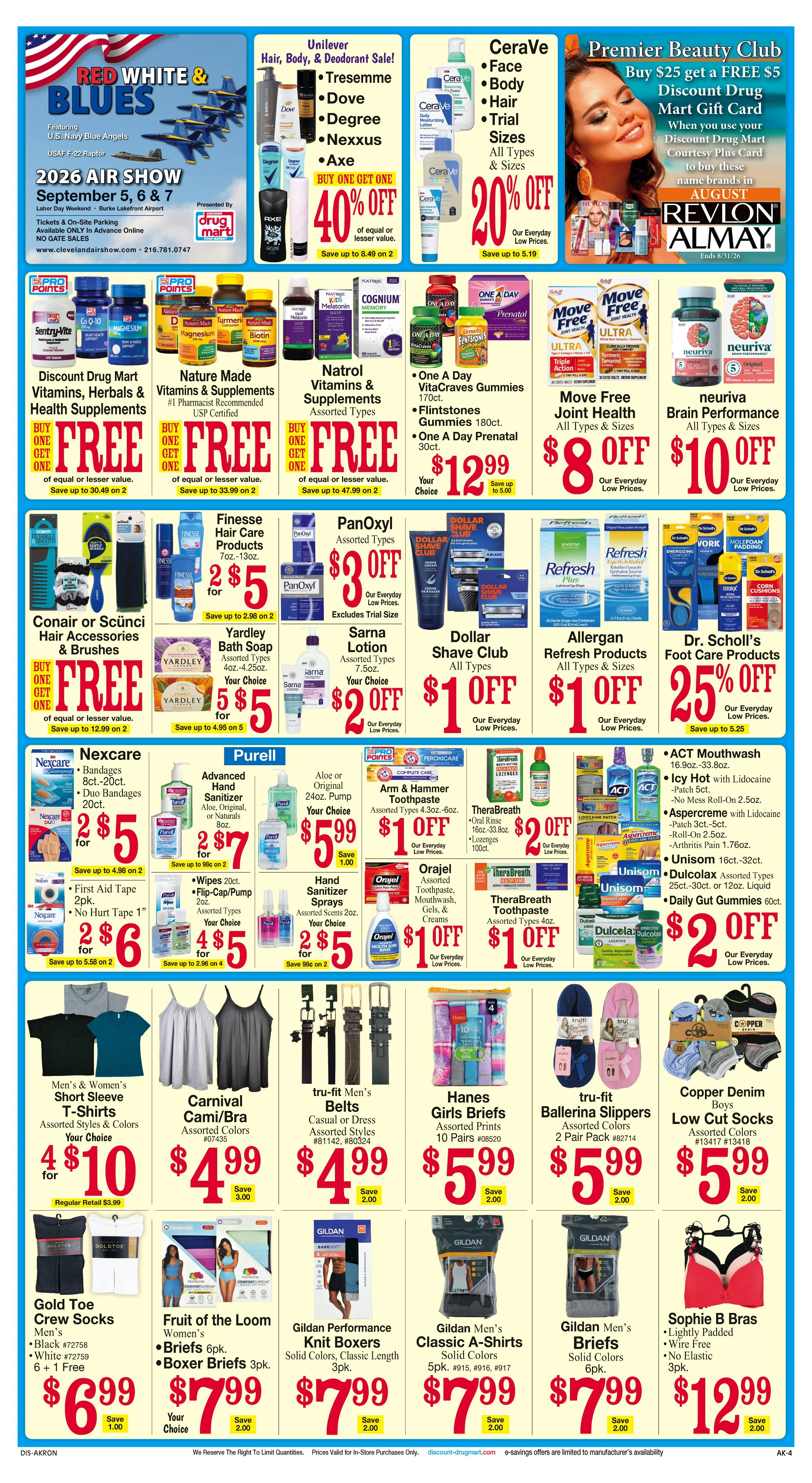 Discount Drug Mart flyer page 4
