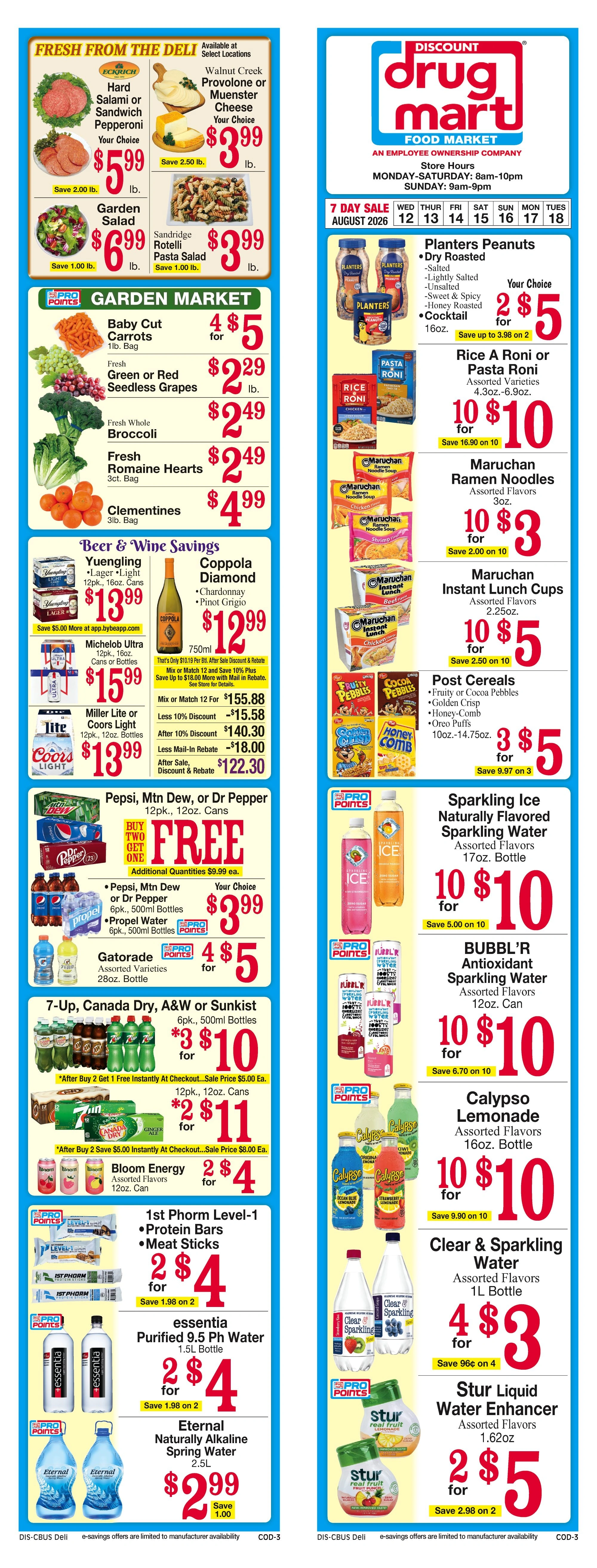 Discount Drug Mart flyer page 3