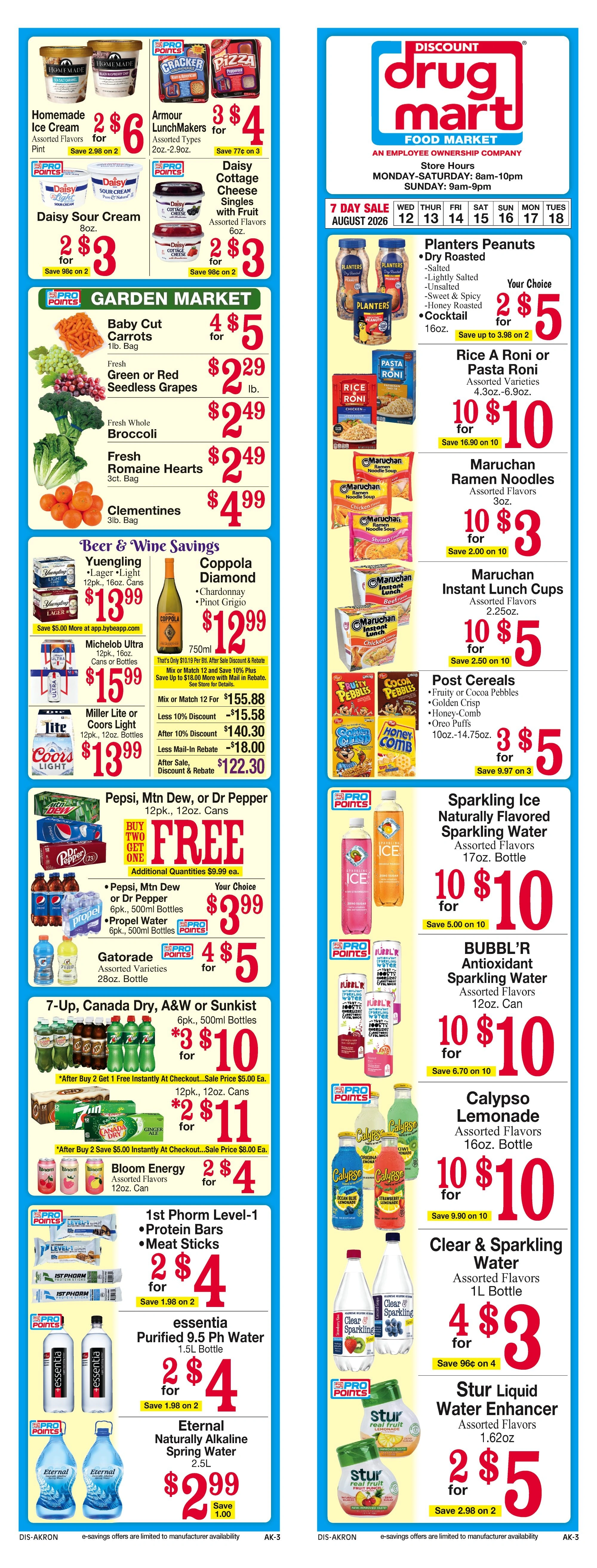 Discount Drug Mart flyer page 3