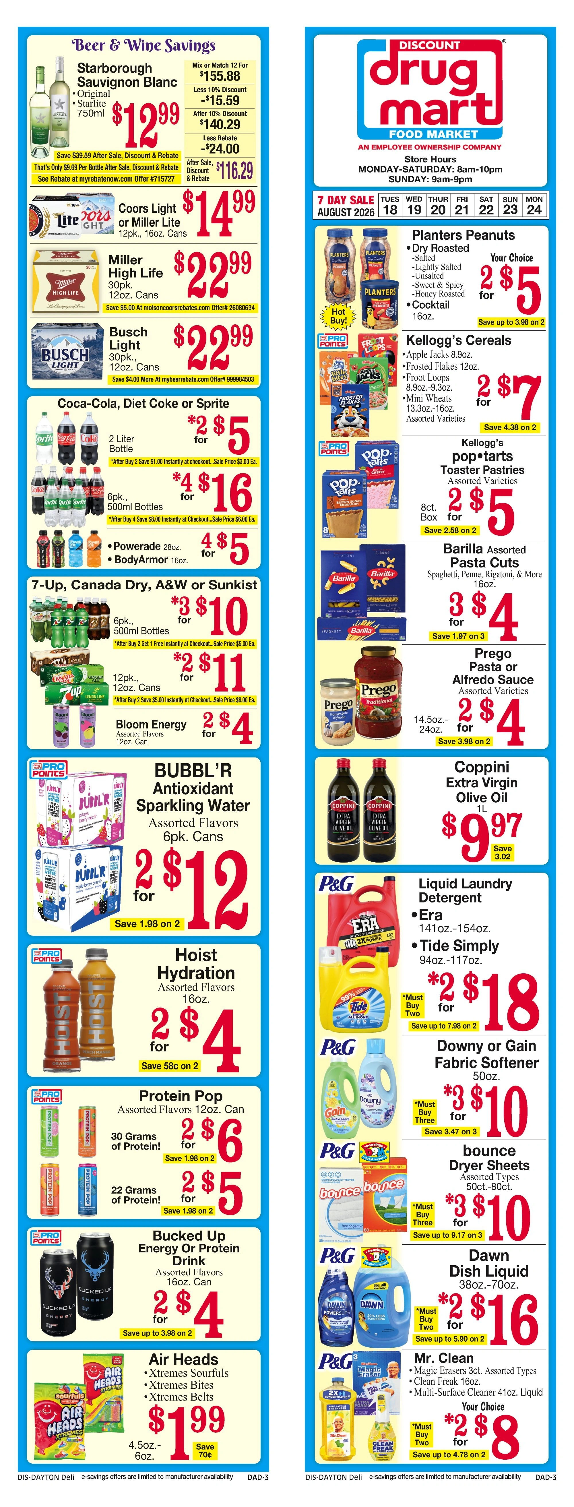 Discount Drug Mart flyer page 3