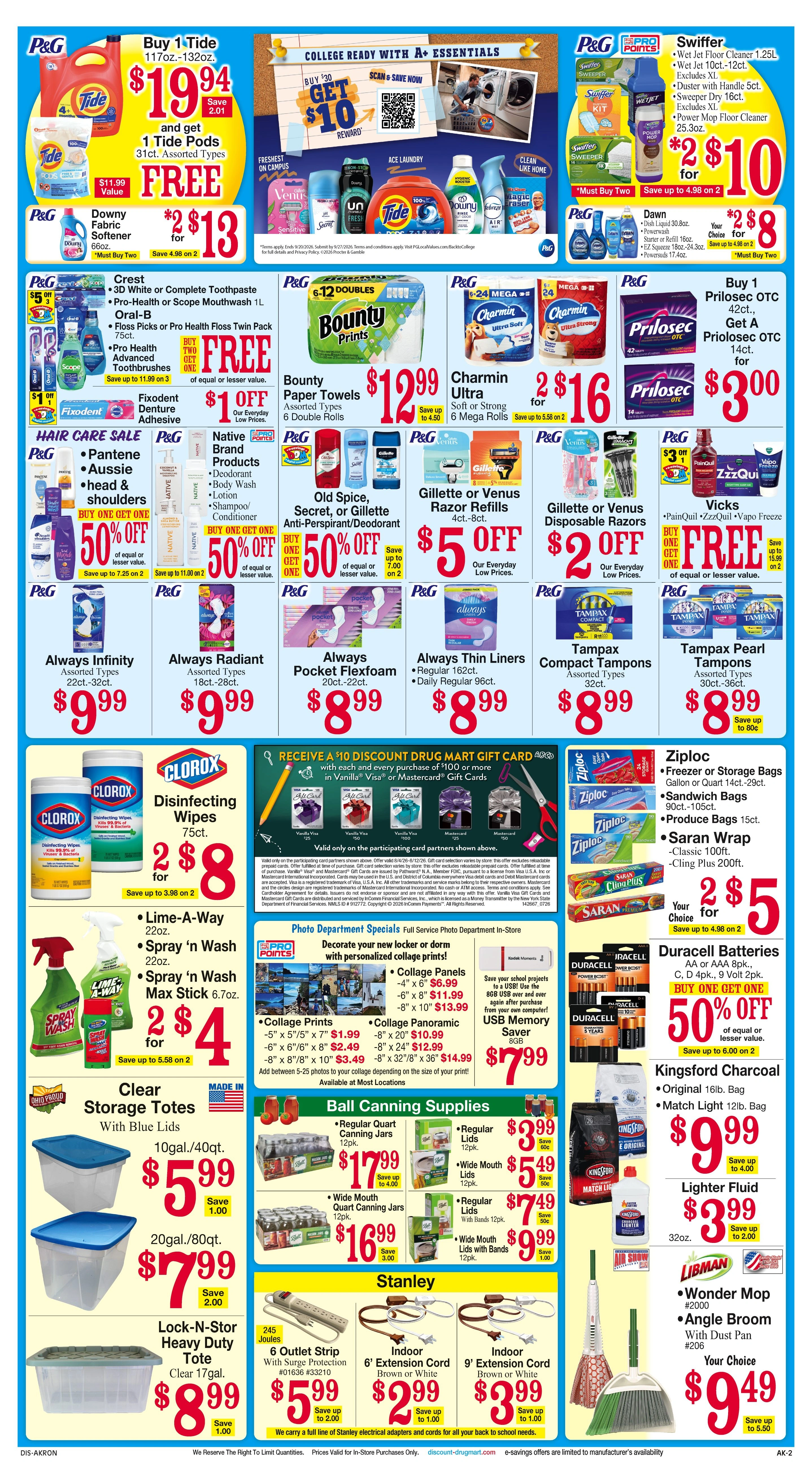 Discount Drug Mart flyer page 4