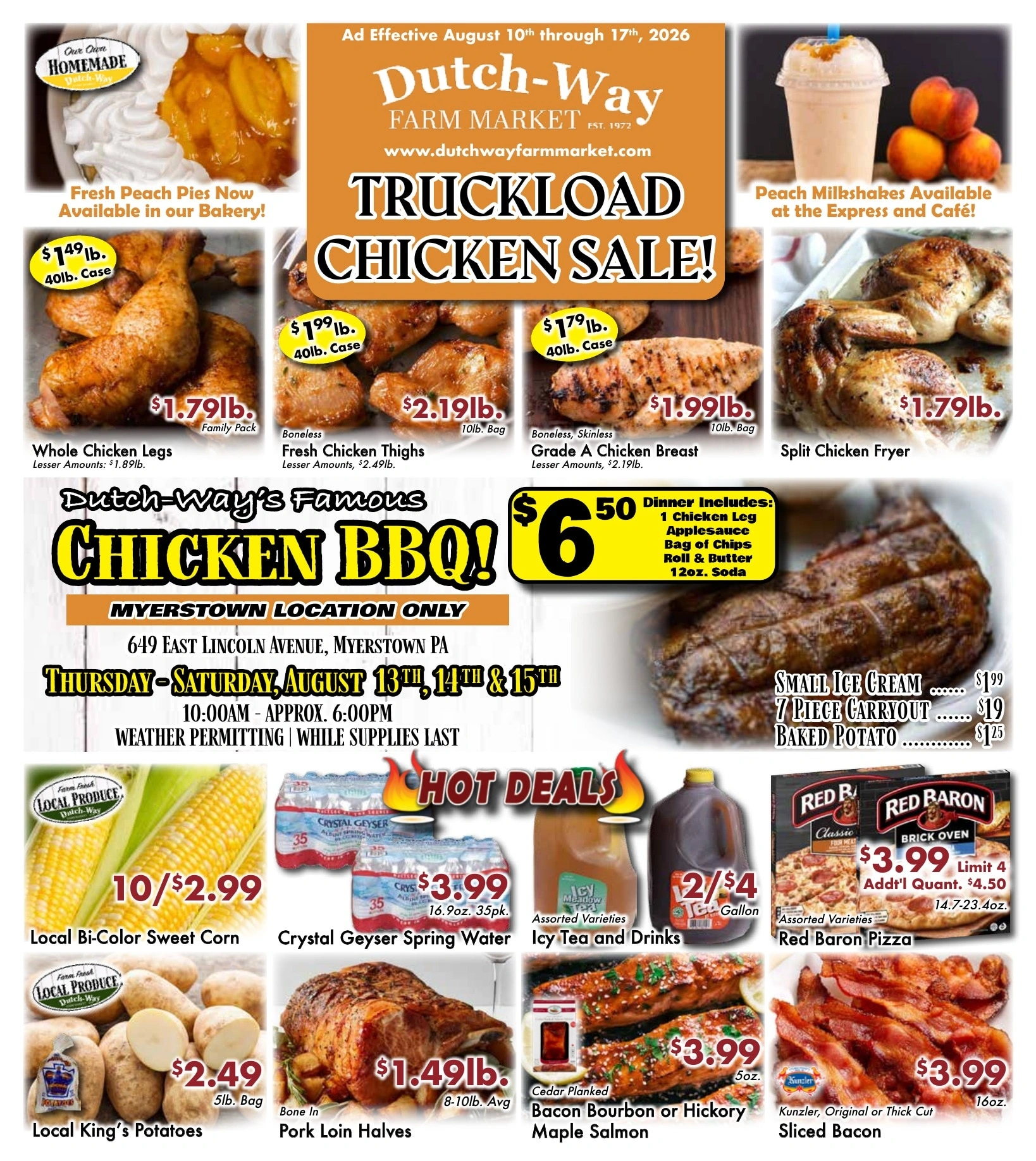 Dutch-Way Farm Market flyer page 1