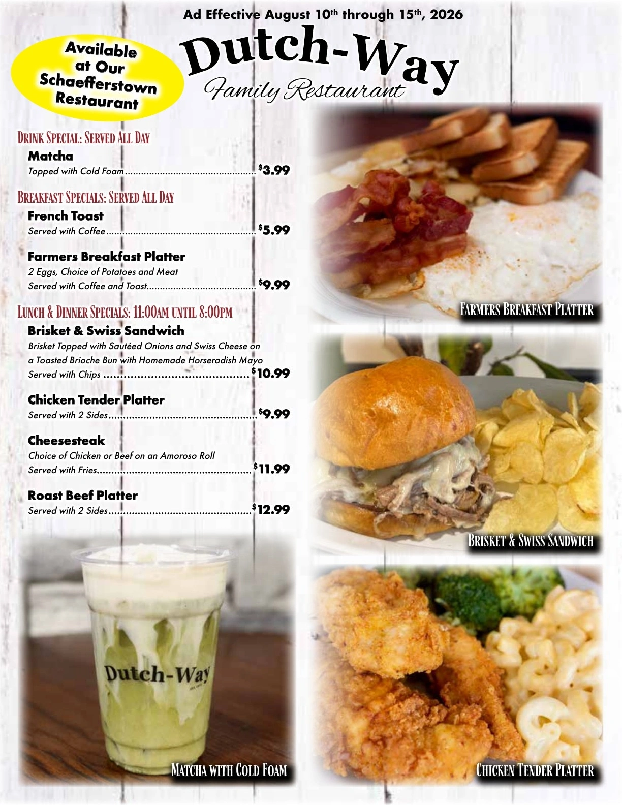 Dutch-Way Farm Market flyer page 8
