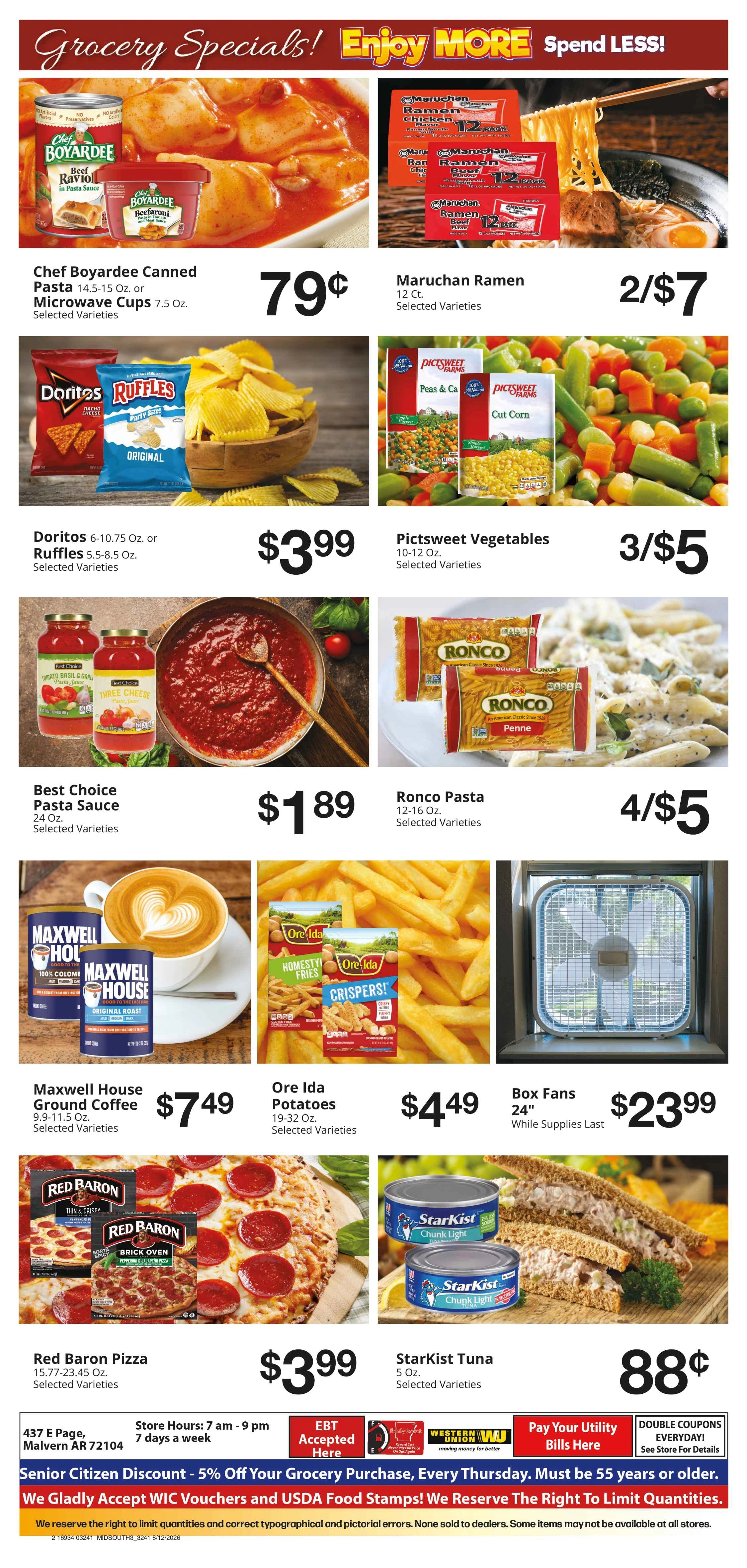 Family Market flyer page 2