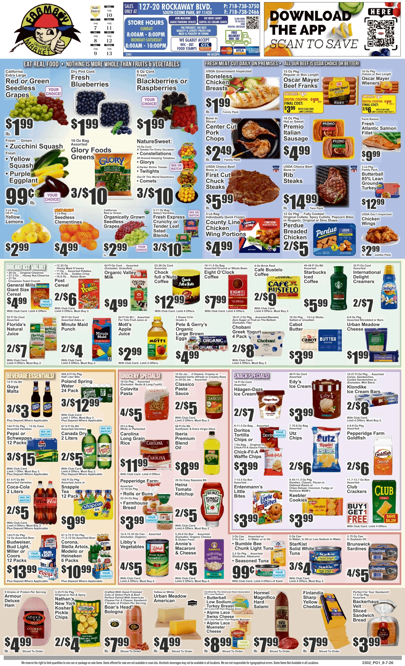 Farm Boy Country Market flyer page 1