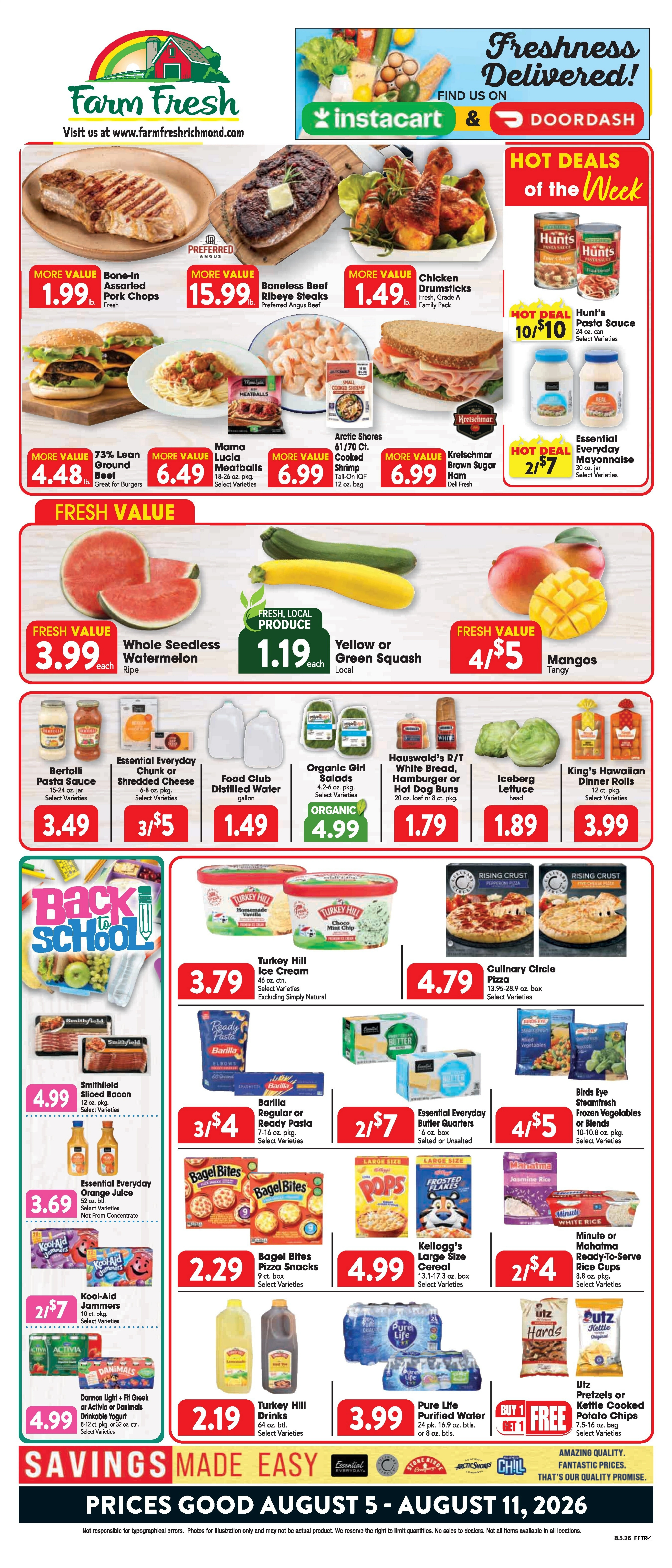 Farm Fresh Richmond flyer page 1