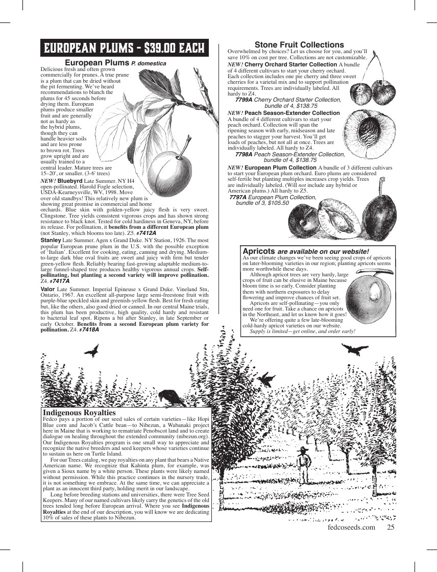 Fedco Seeds flyer page 25