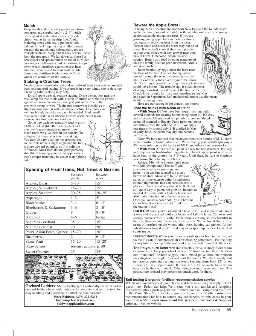 Fedco Seeds flyer page 69