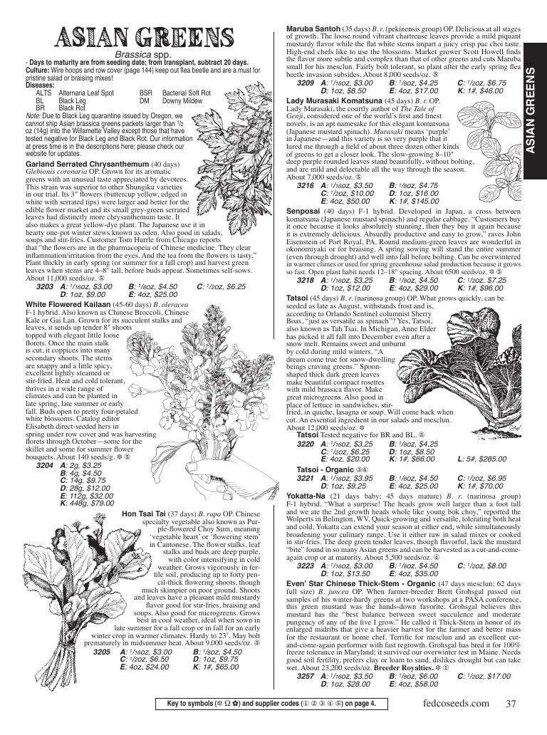 Fedco Seeds flyer page 37