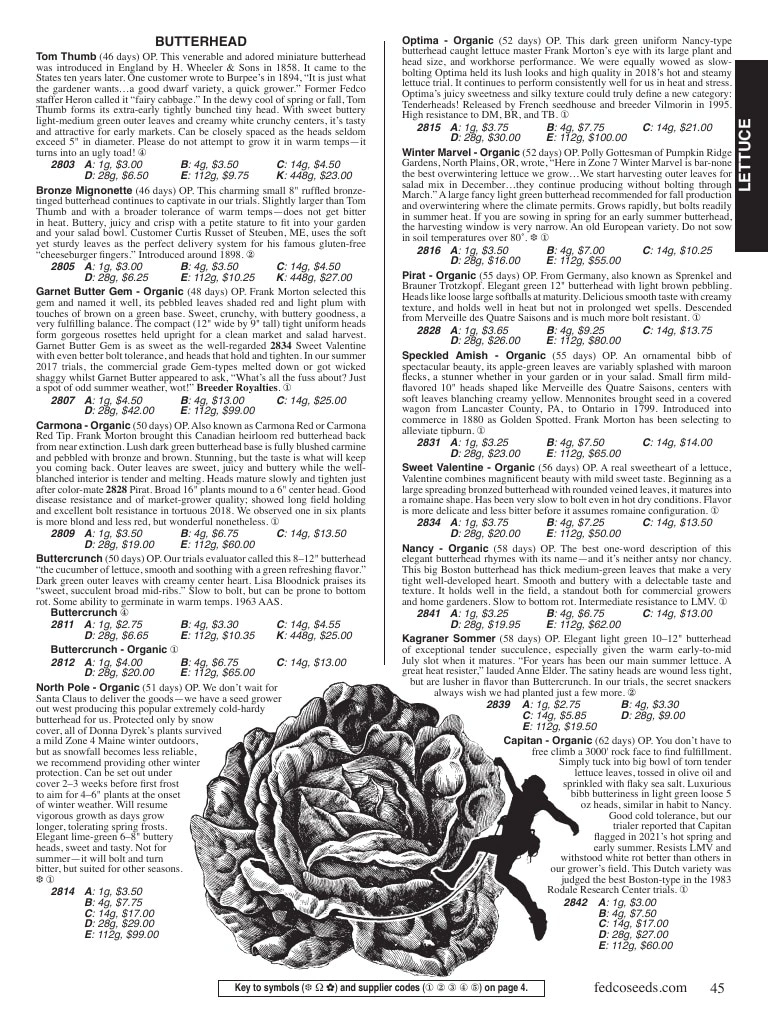 Fedco Seeds flyer page 45