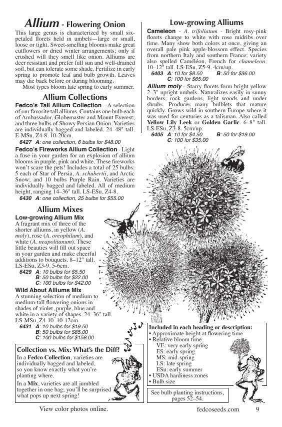 Fedco Seeds flyer page 9
