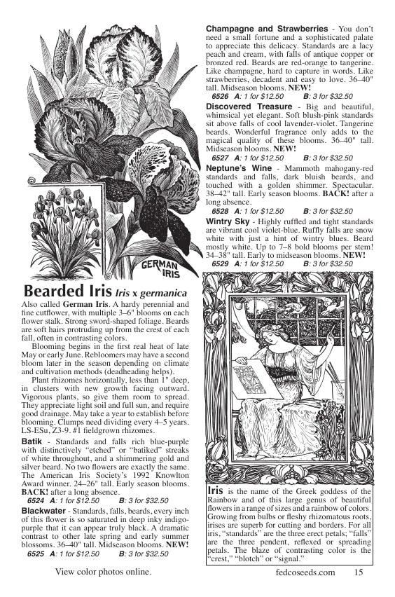 Fedco Seeds flyer page 15