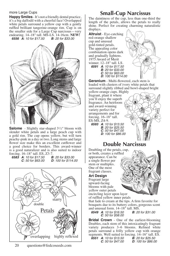 Fedco Seeds flyer page 20