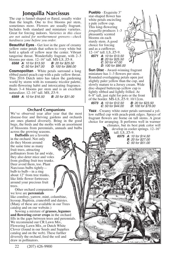 Fedco Seeds flyer page 22