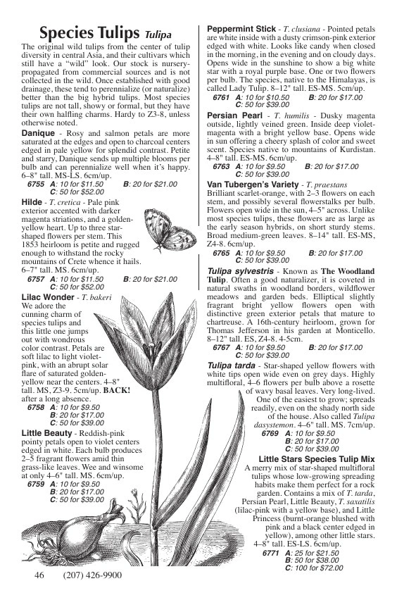 Fedco Seeds flyer page 46