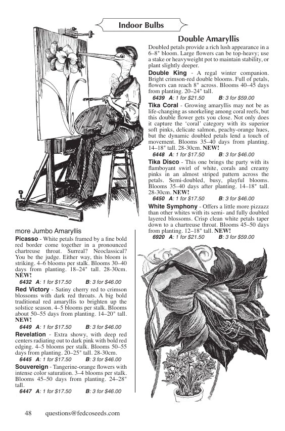 Fedco Seeds flyer page 48