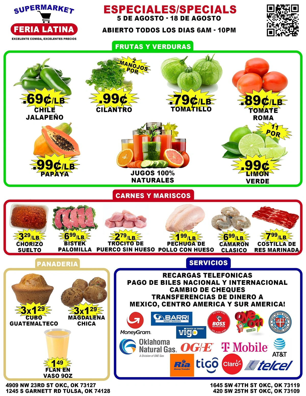 Feria Latina Supermarket flyer page 2