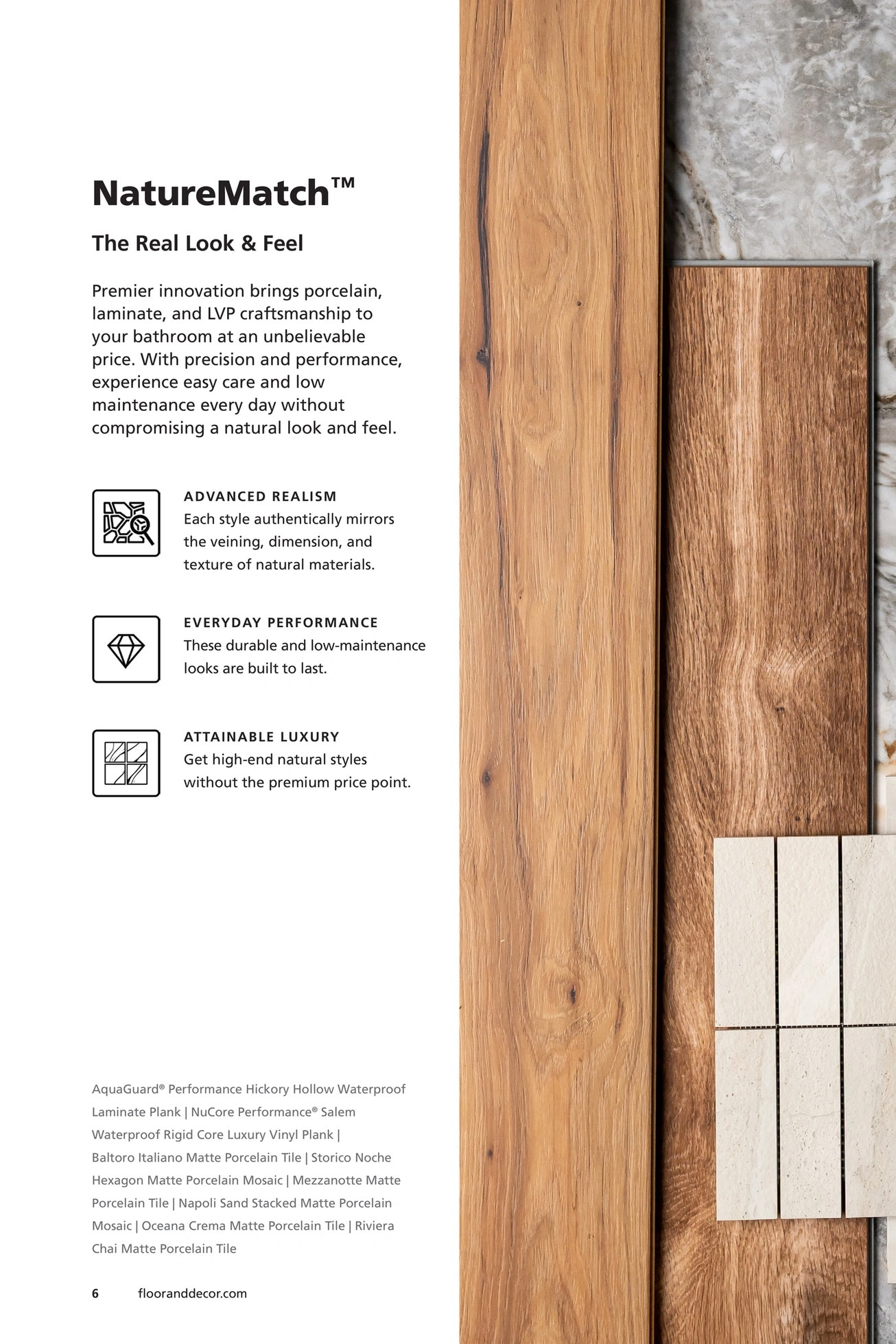 Floor & Decor flyer page 6