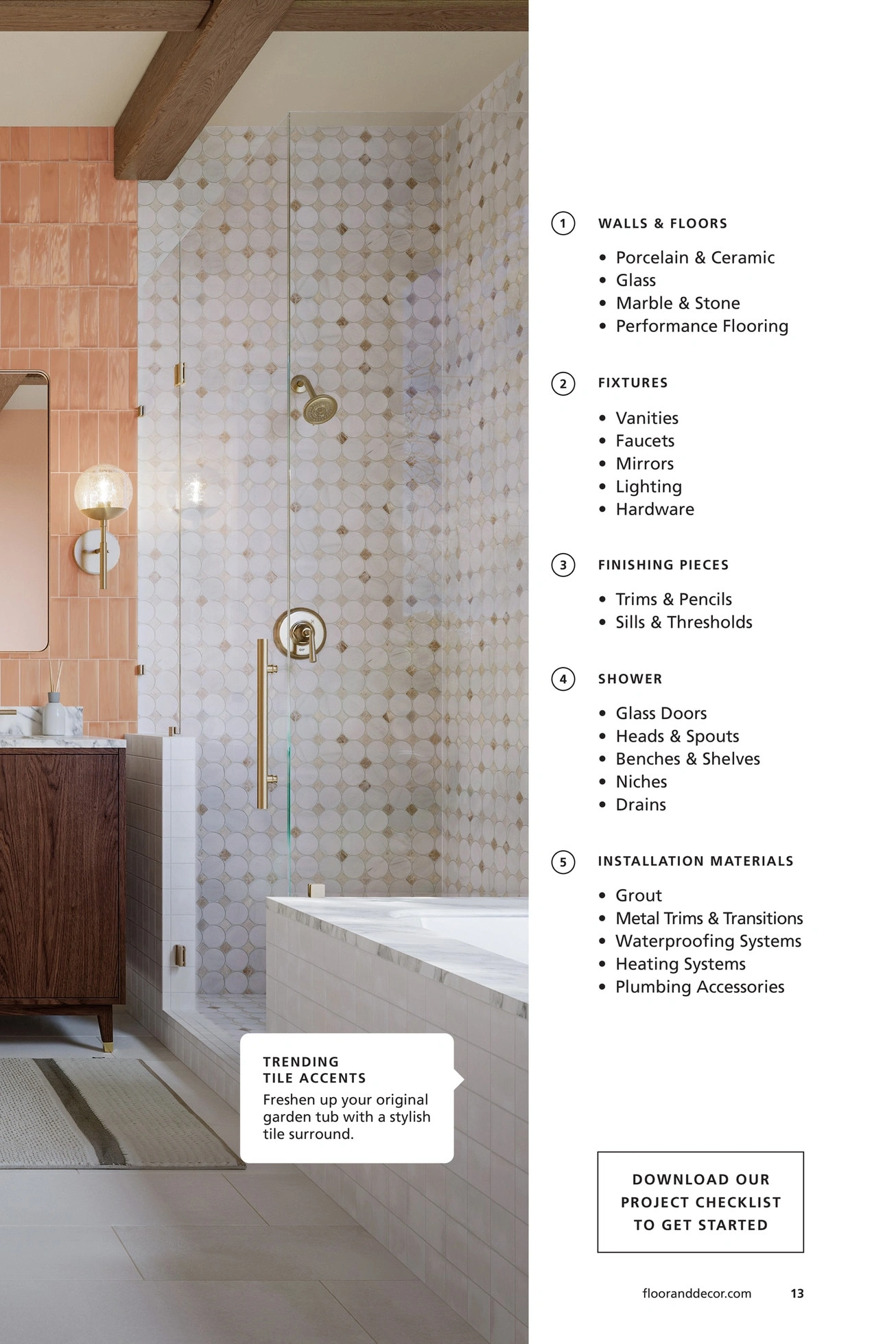 Floor & Decor flyer page 13