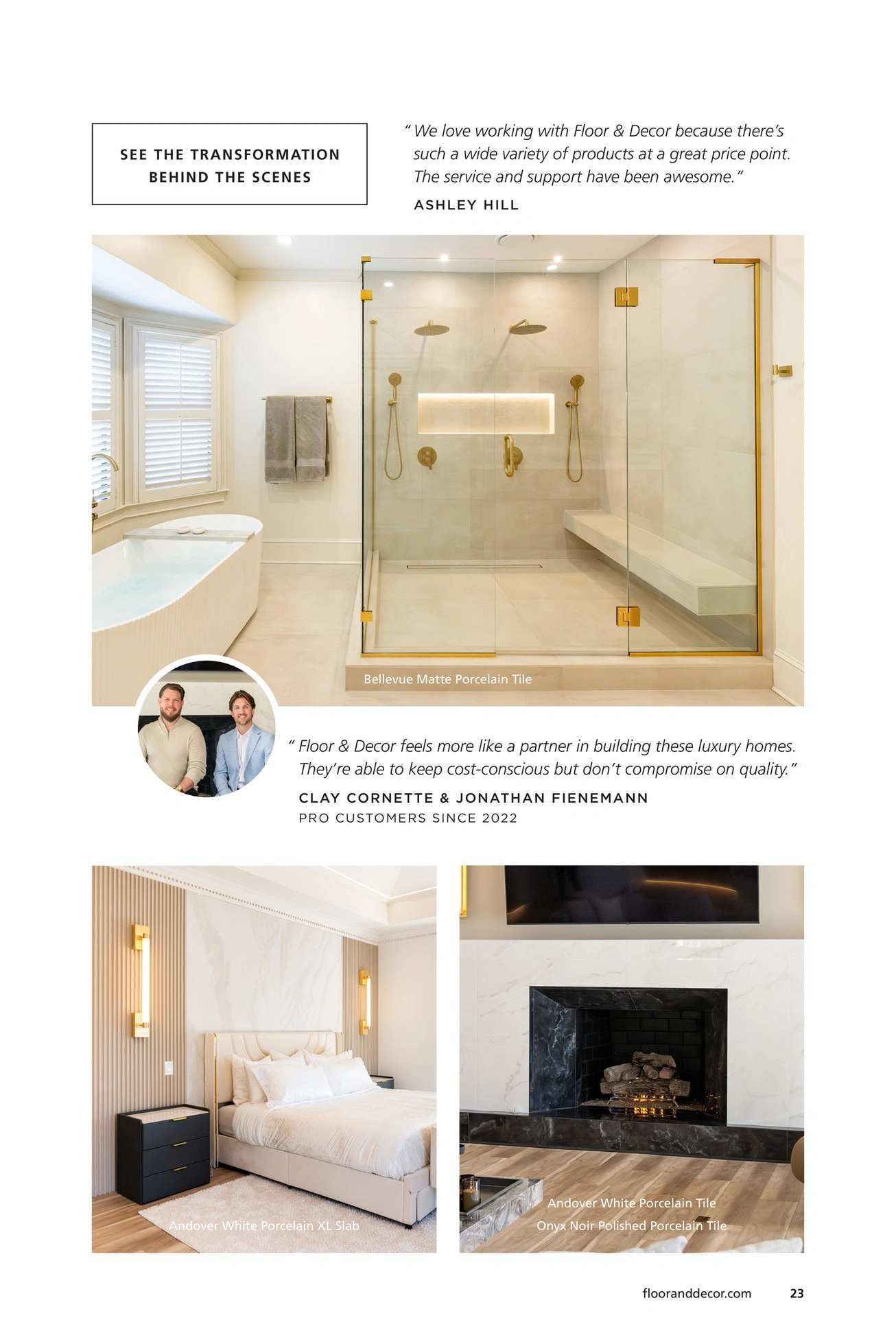 Floor & Decor flyer page 23