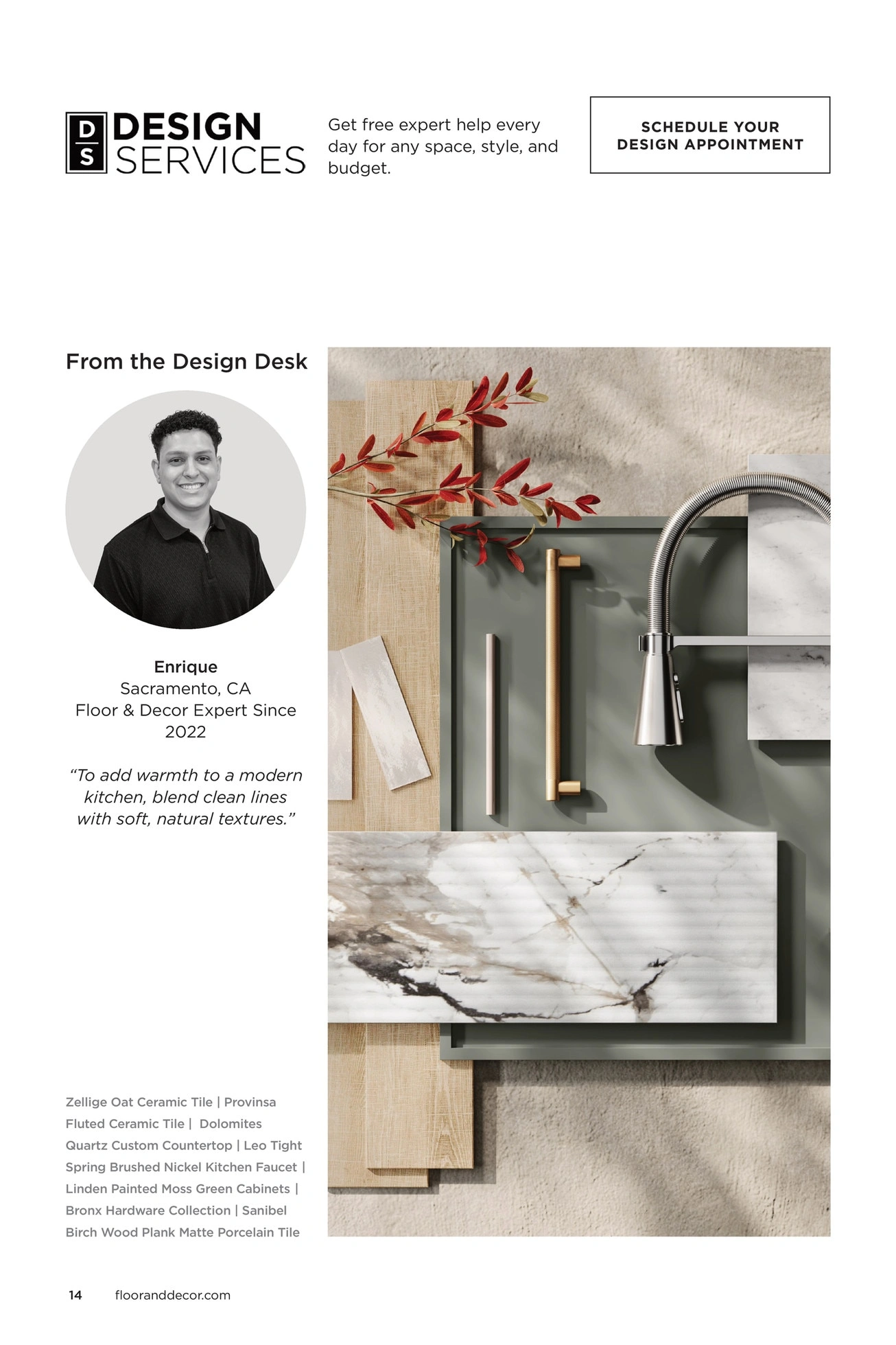 Floor & Decor flyer page 14