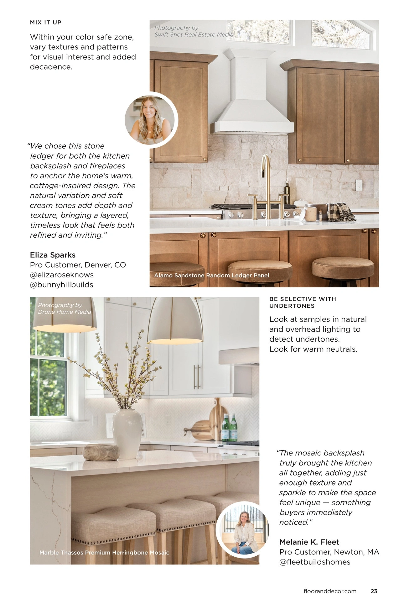 Floor & Decor flyer page 23
