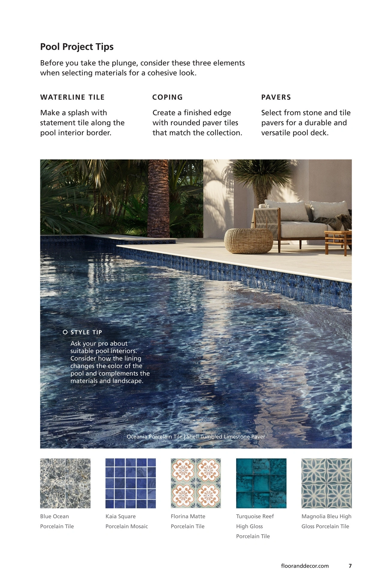 Floor & Decor flyer page 7