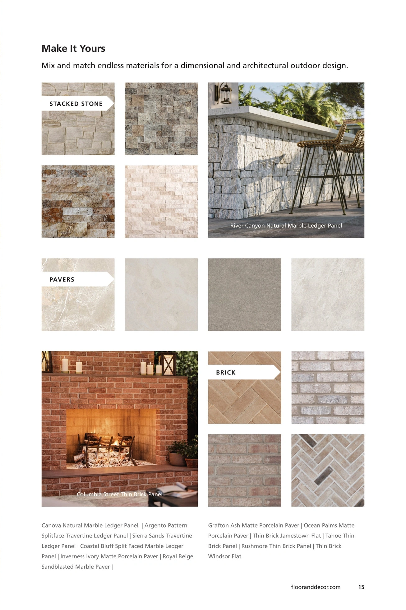 Floor & Decor flyer page 15