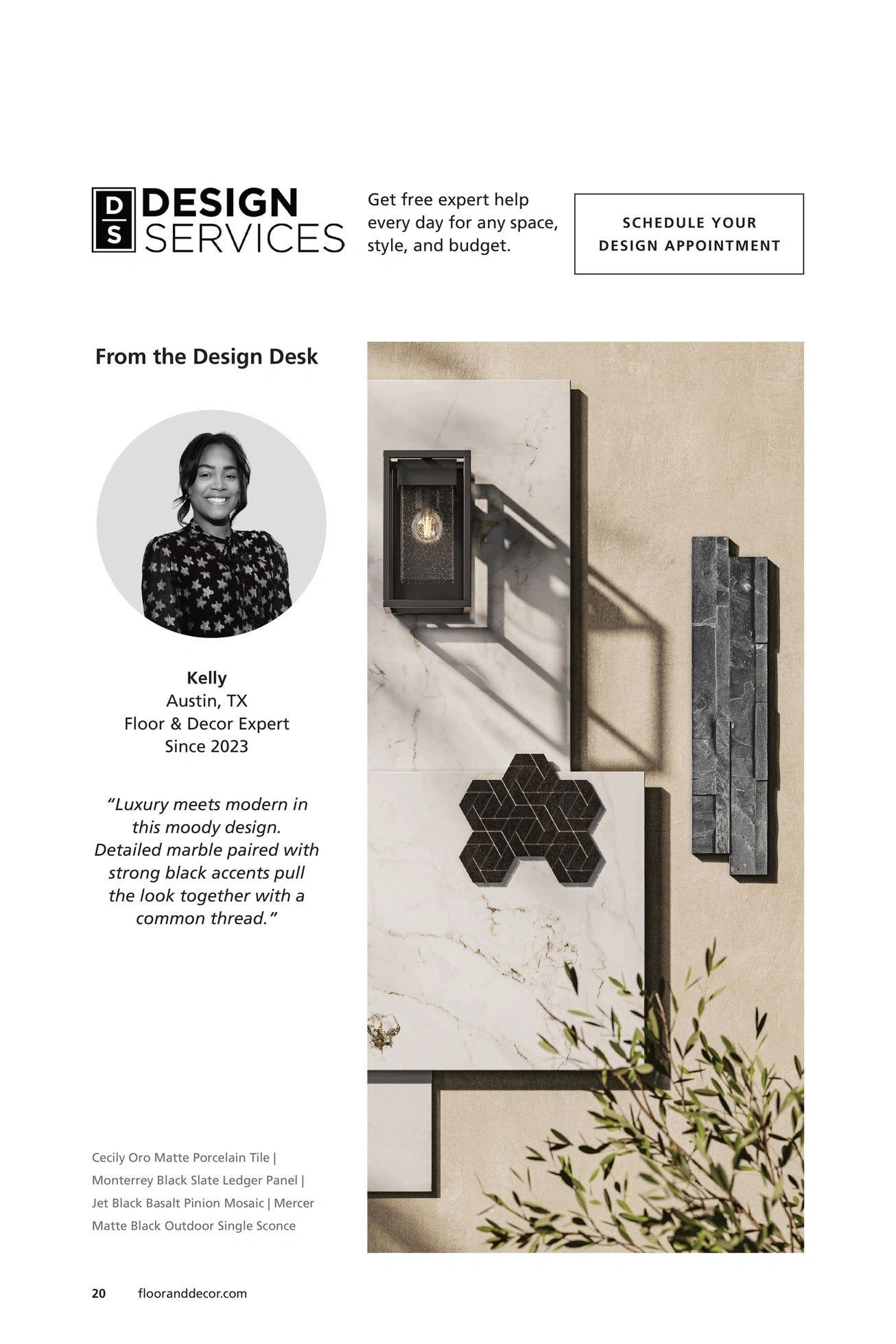 Floor & Decor flyer page 20