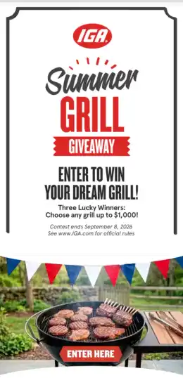 Food Basket IGA Celebrate Summer