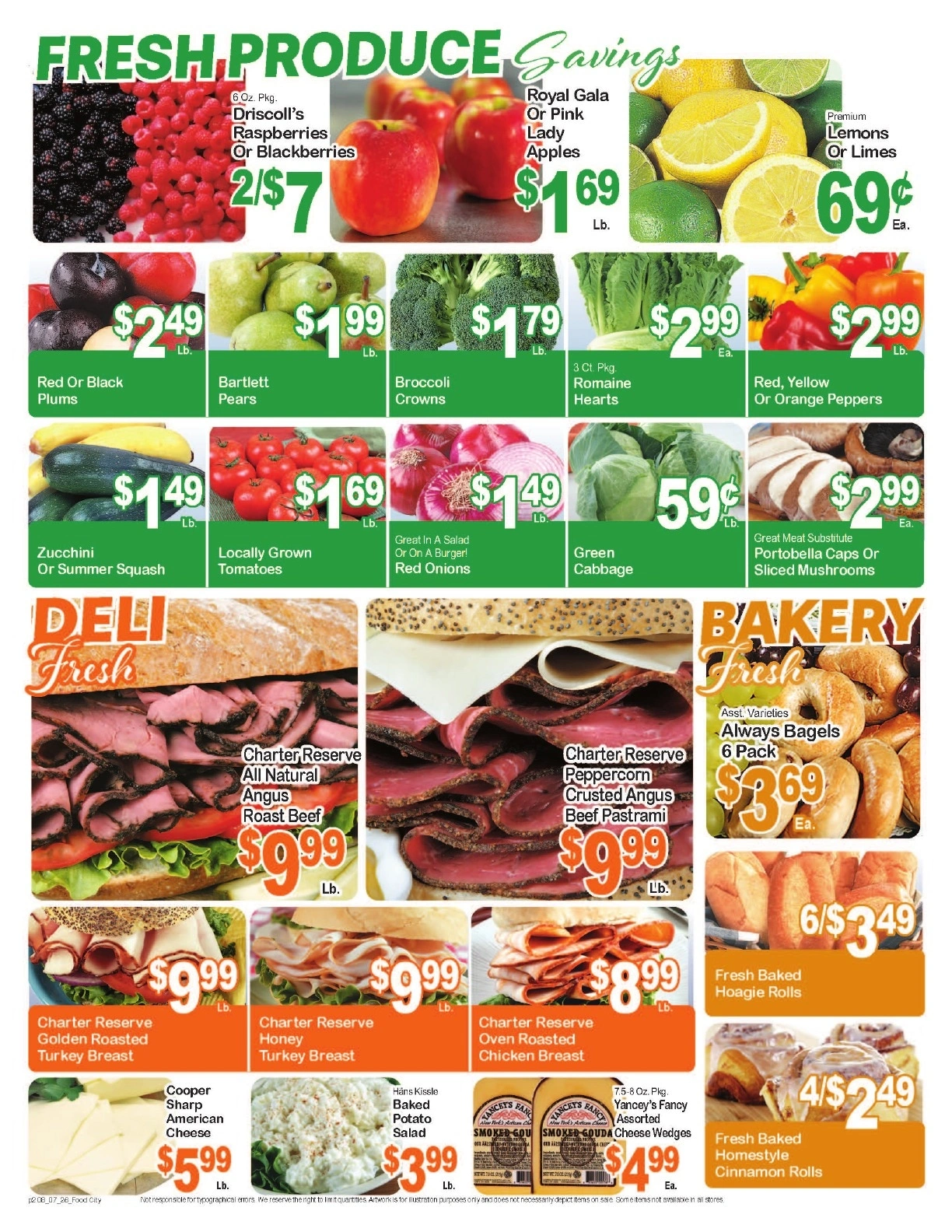 Food City New England flyer page 2