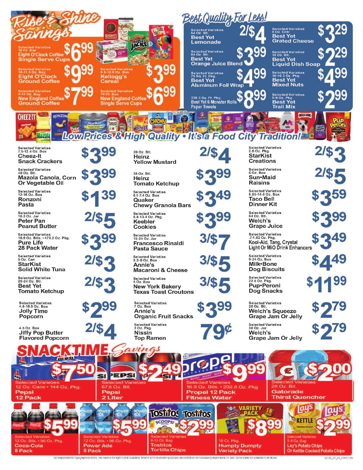Food City New England flyer page 3