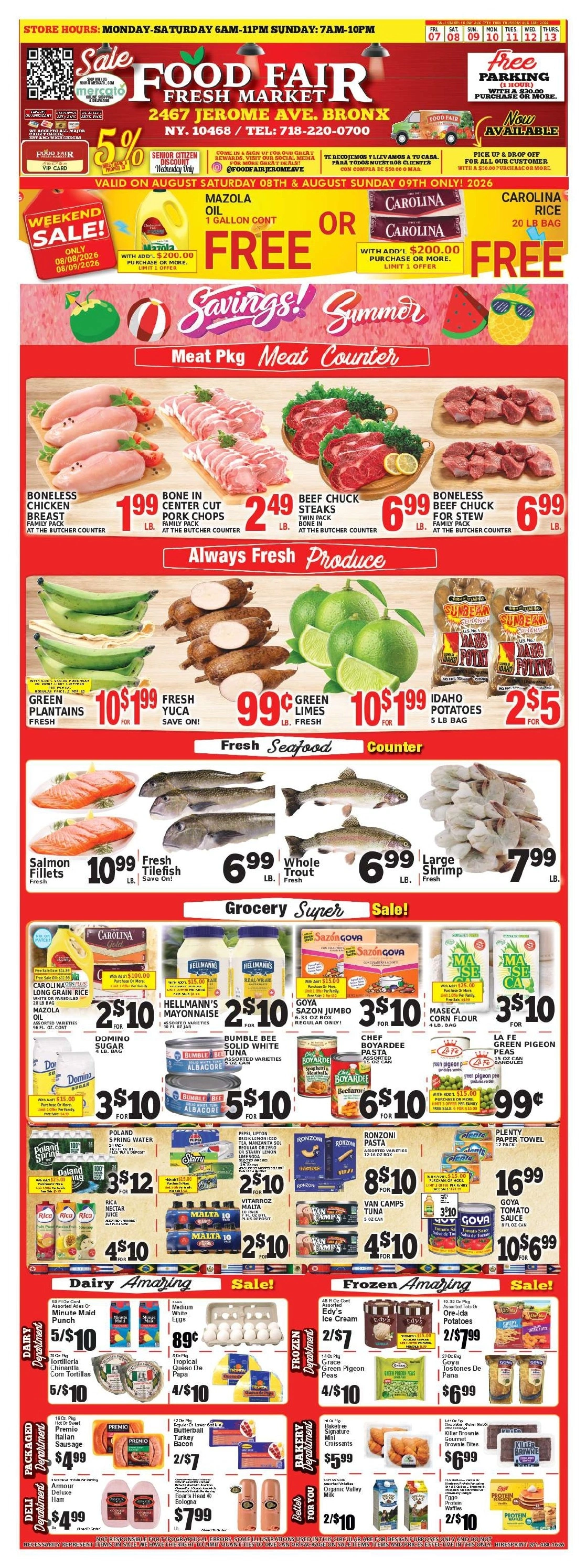 Food Fair Fresh Market flyer page 1