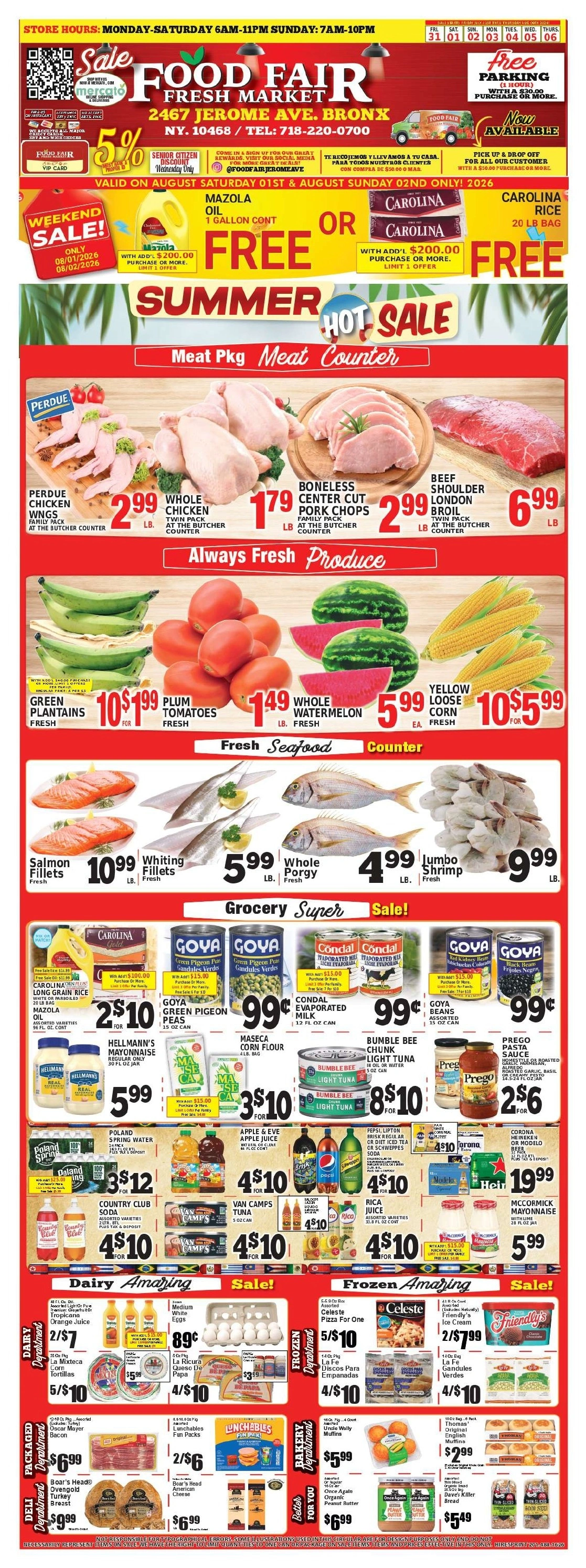 Food Fair Fresh Market flyer page 1