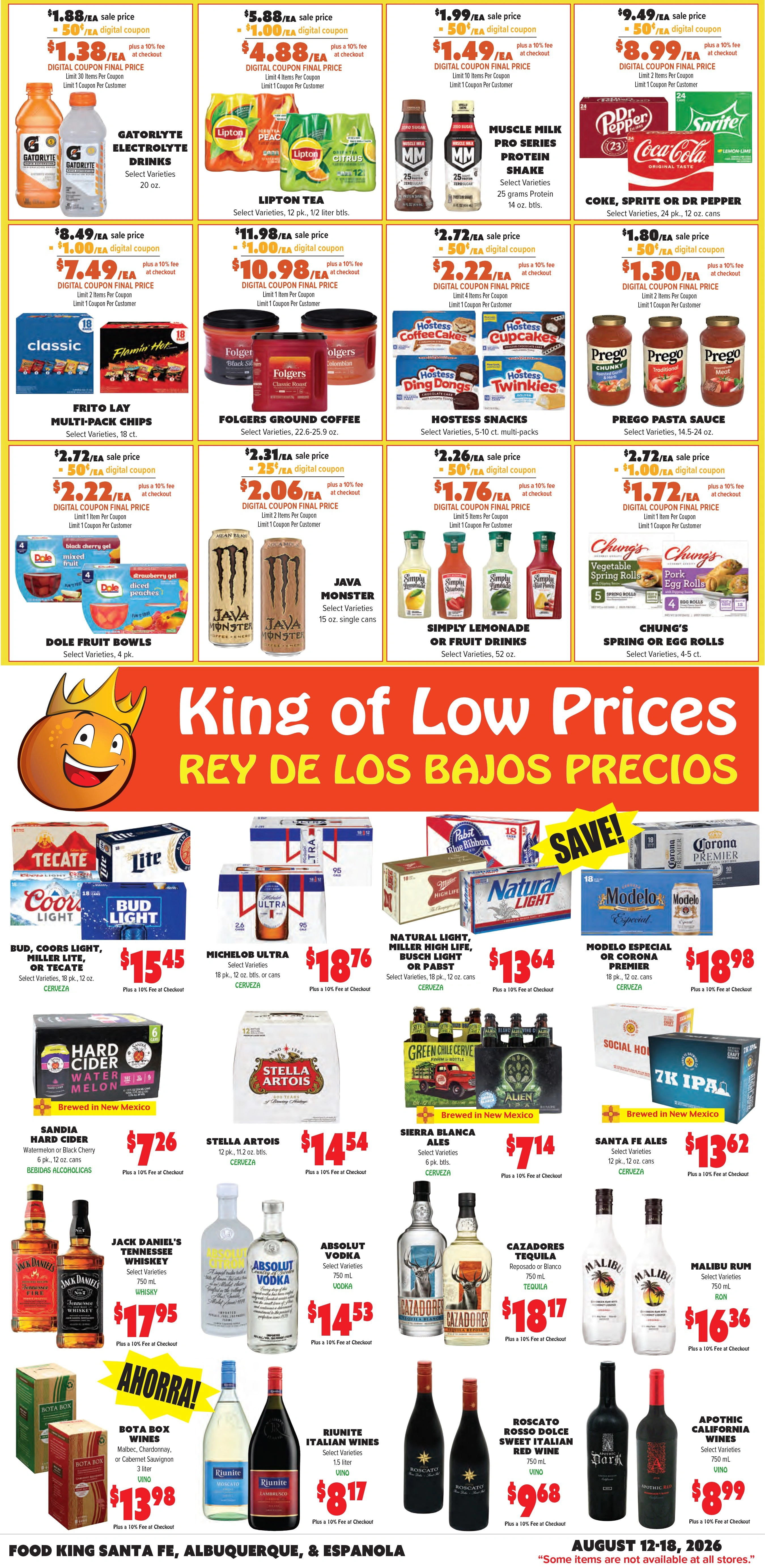 Food King flyer page 3