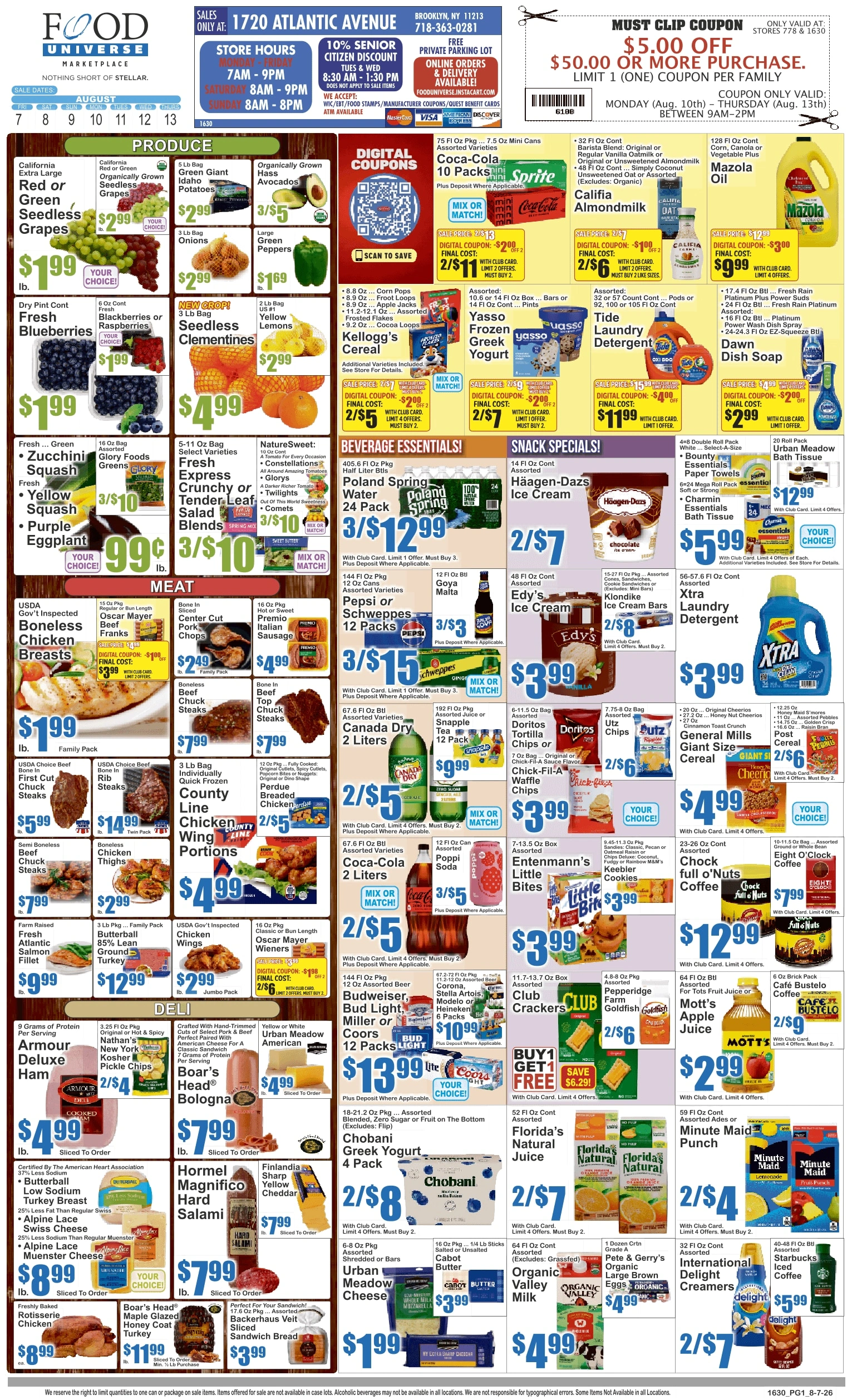 Food Universe flyer page 1