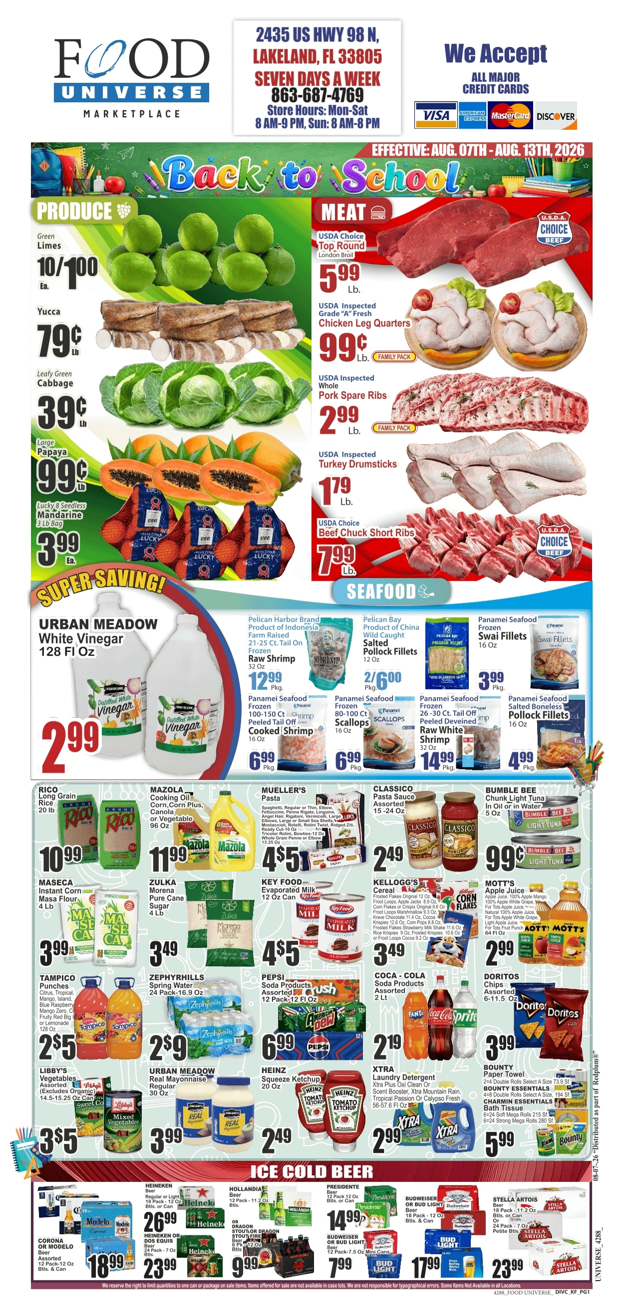 Food Universe flyer page 1