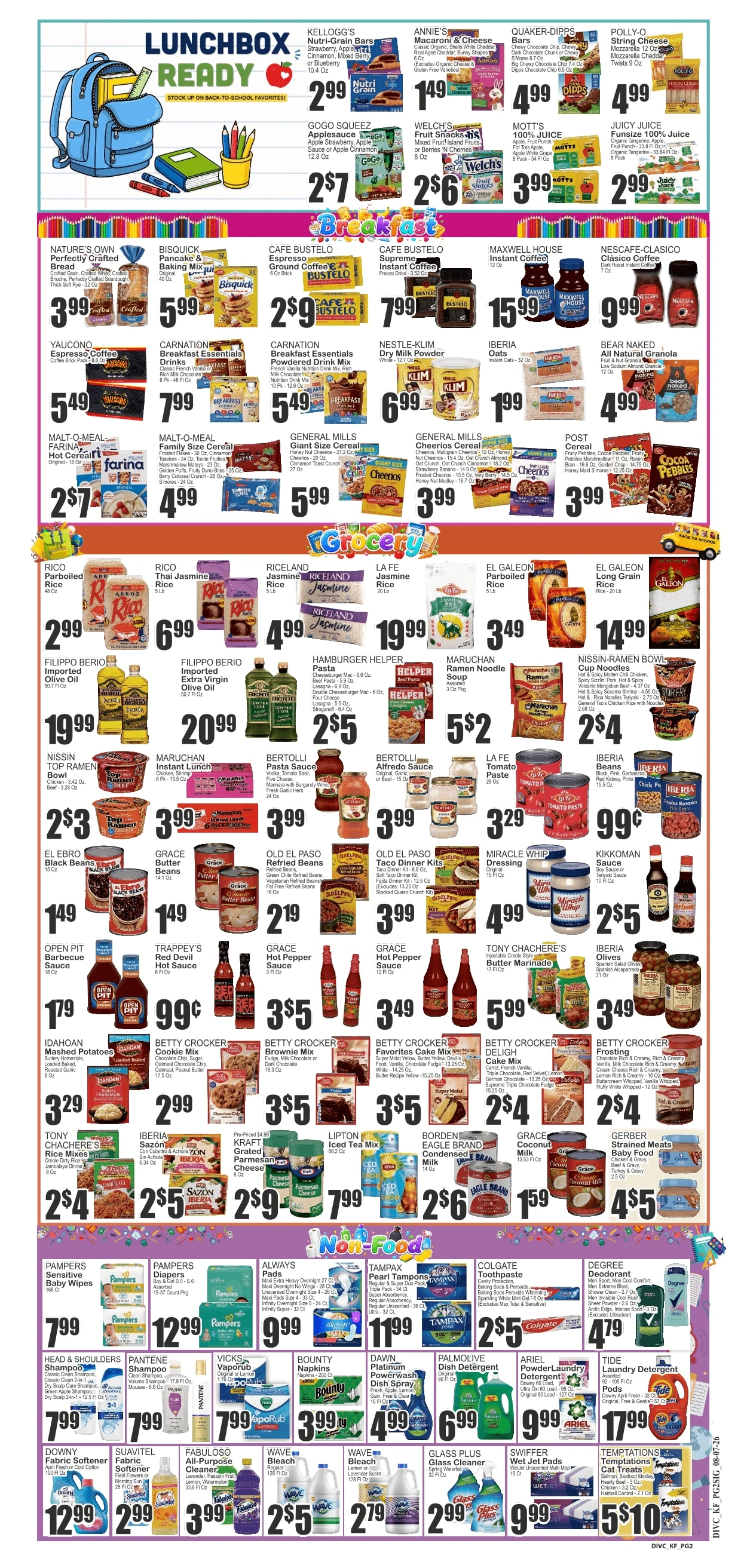 Food Universe flyer page 2