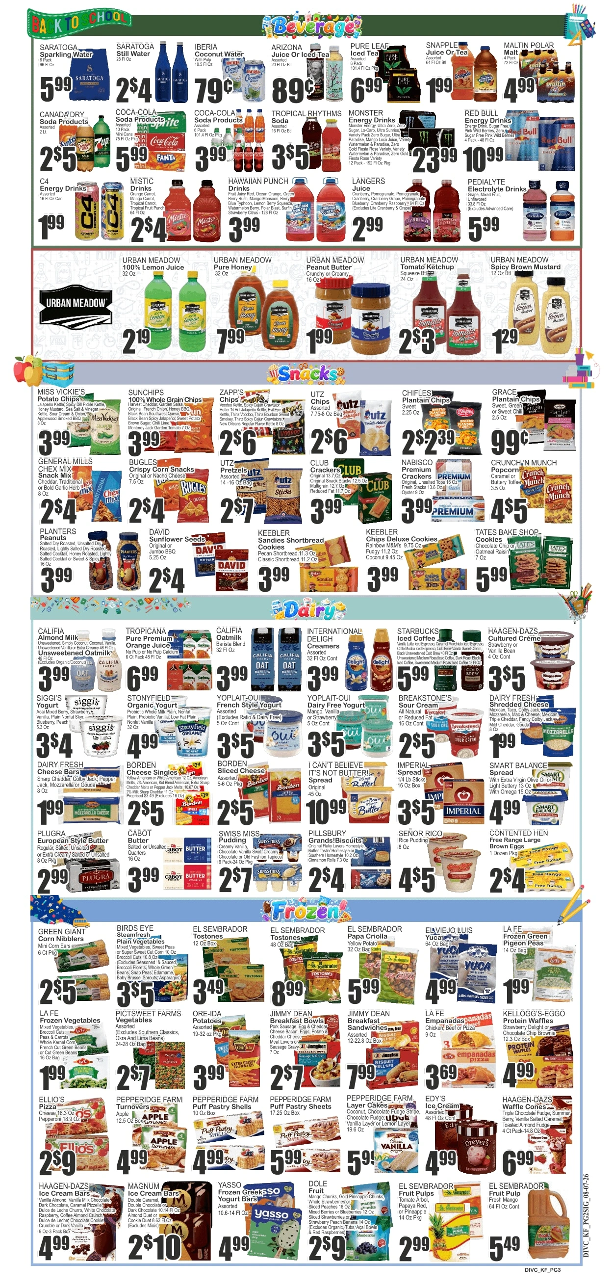 Food Universe flyer page 3