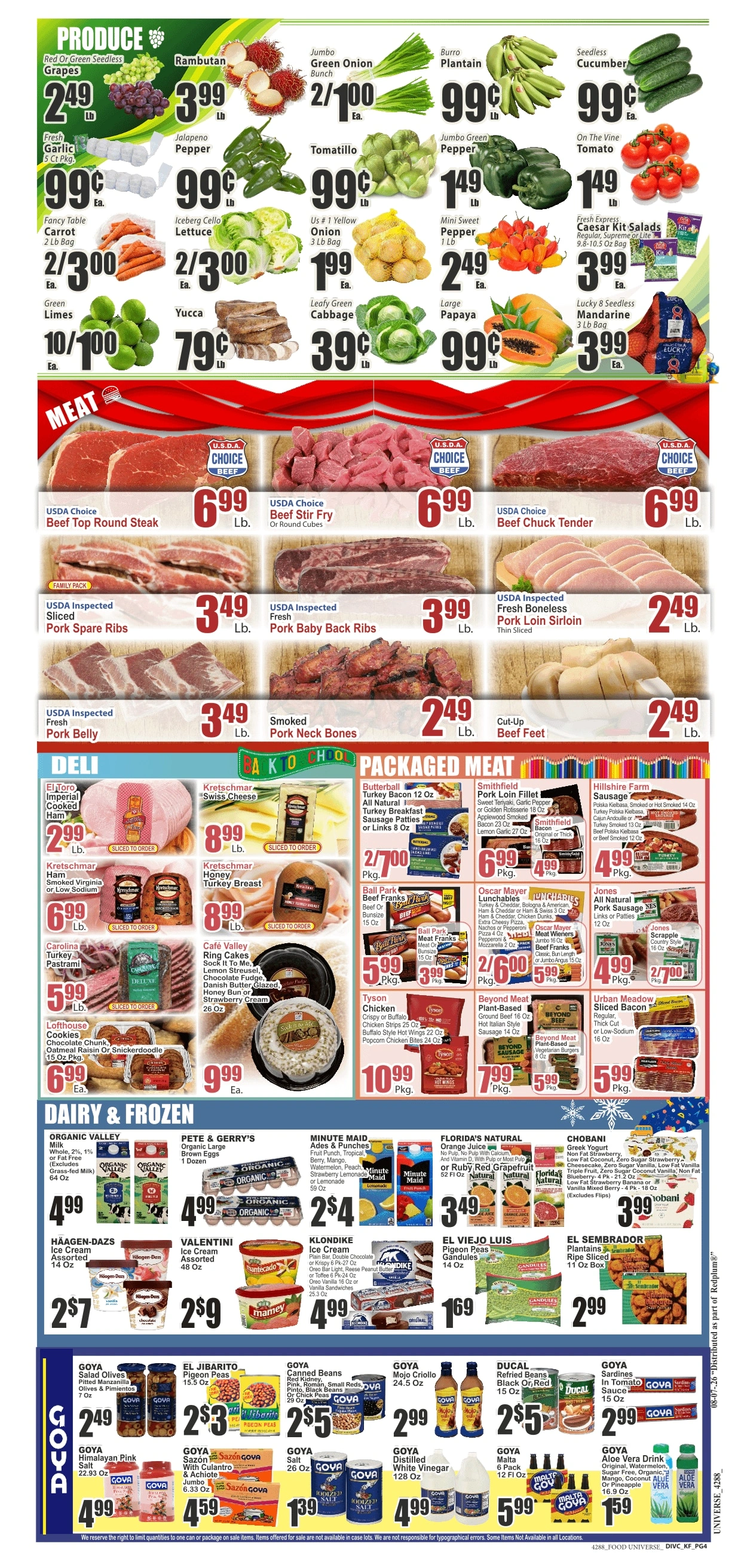 Food Universe flyer page 4
