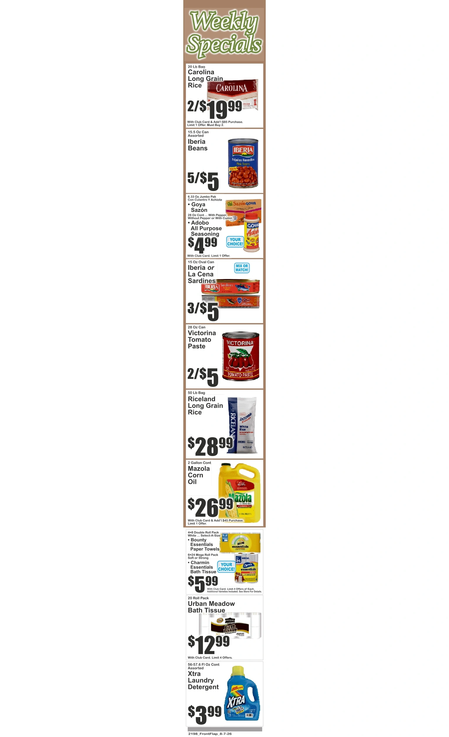 Food Universe flyer page 2