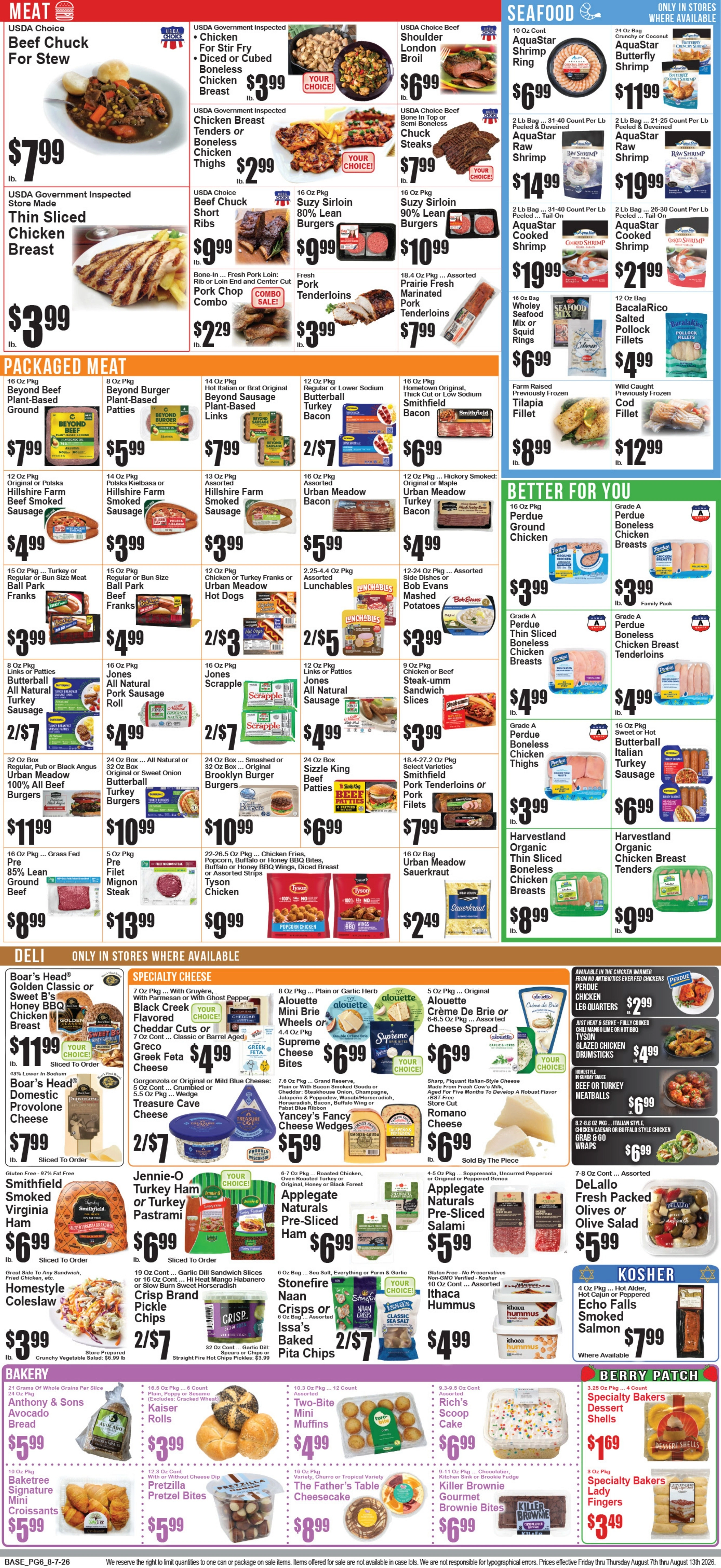 Food World Supermarket flyer page 7