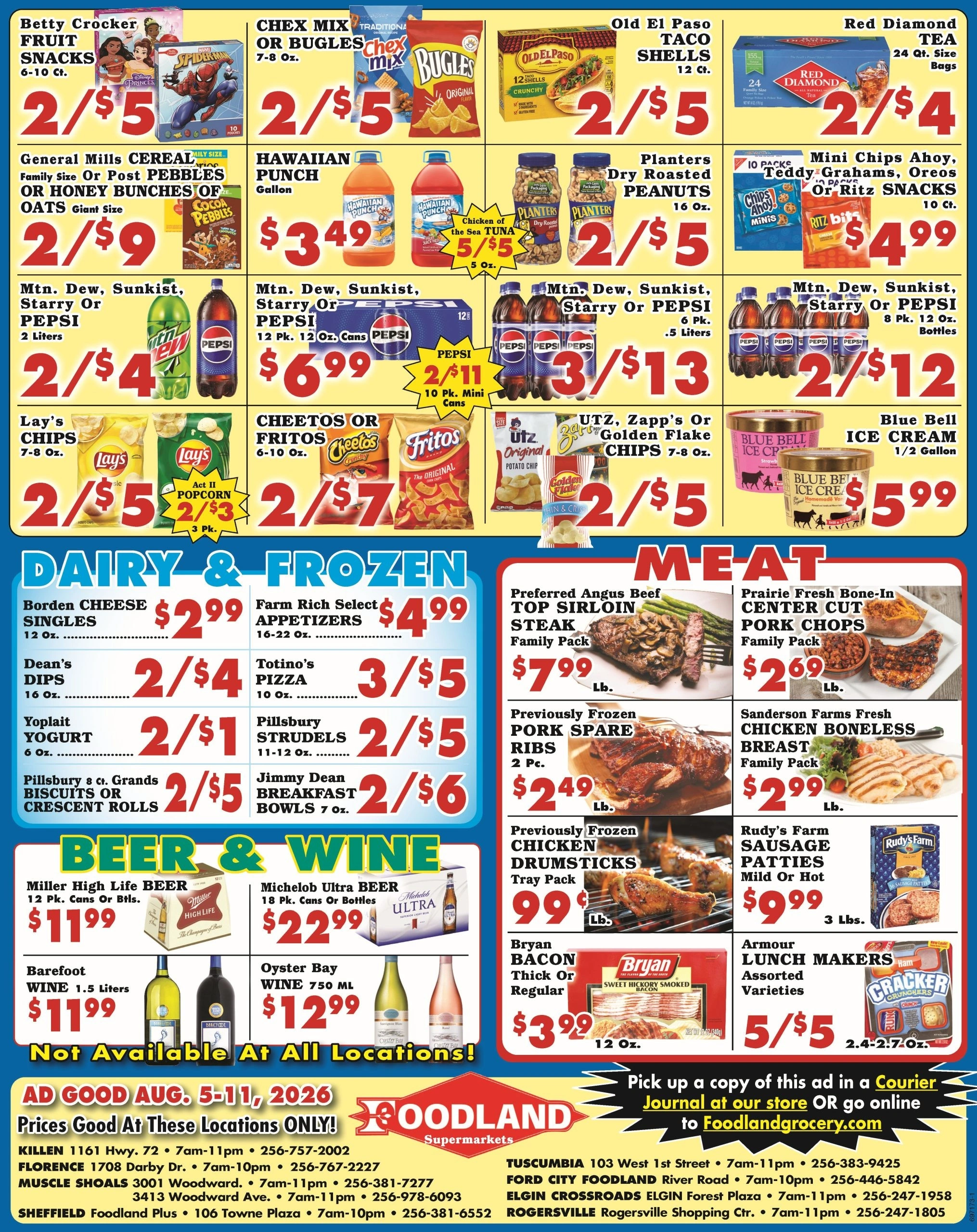 Foodland Grocery flyer page 2