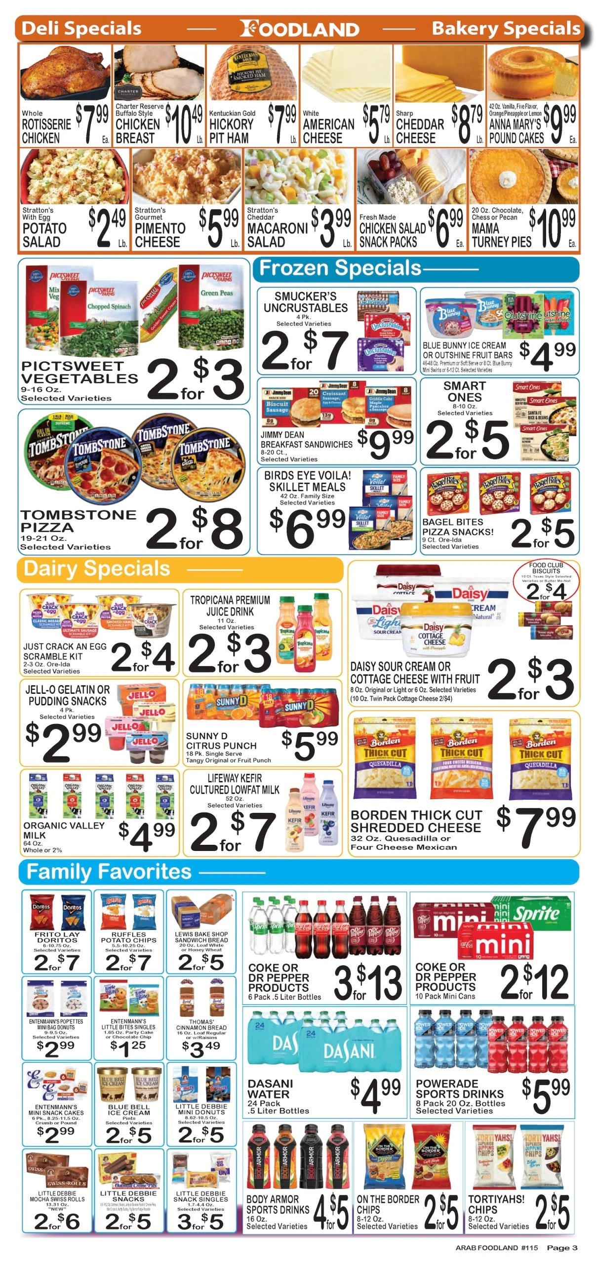 Foodland Grocery flyer page 3
